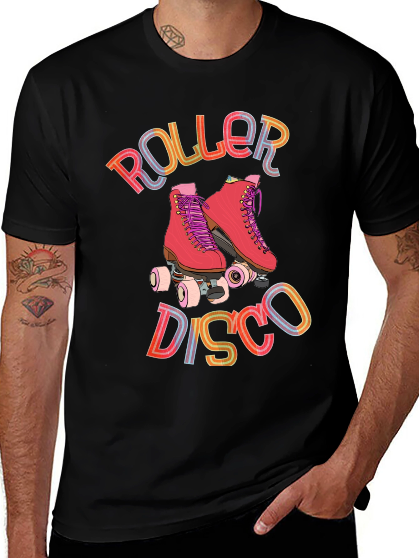 Variant 25 of Retro Roller Disco T-Shirt