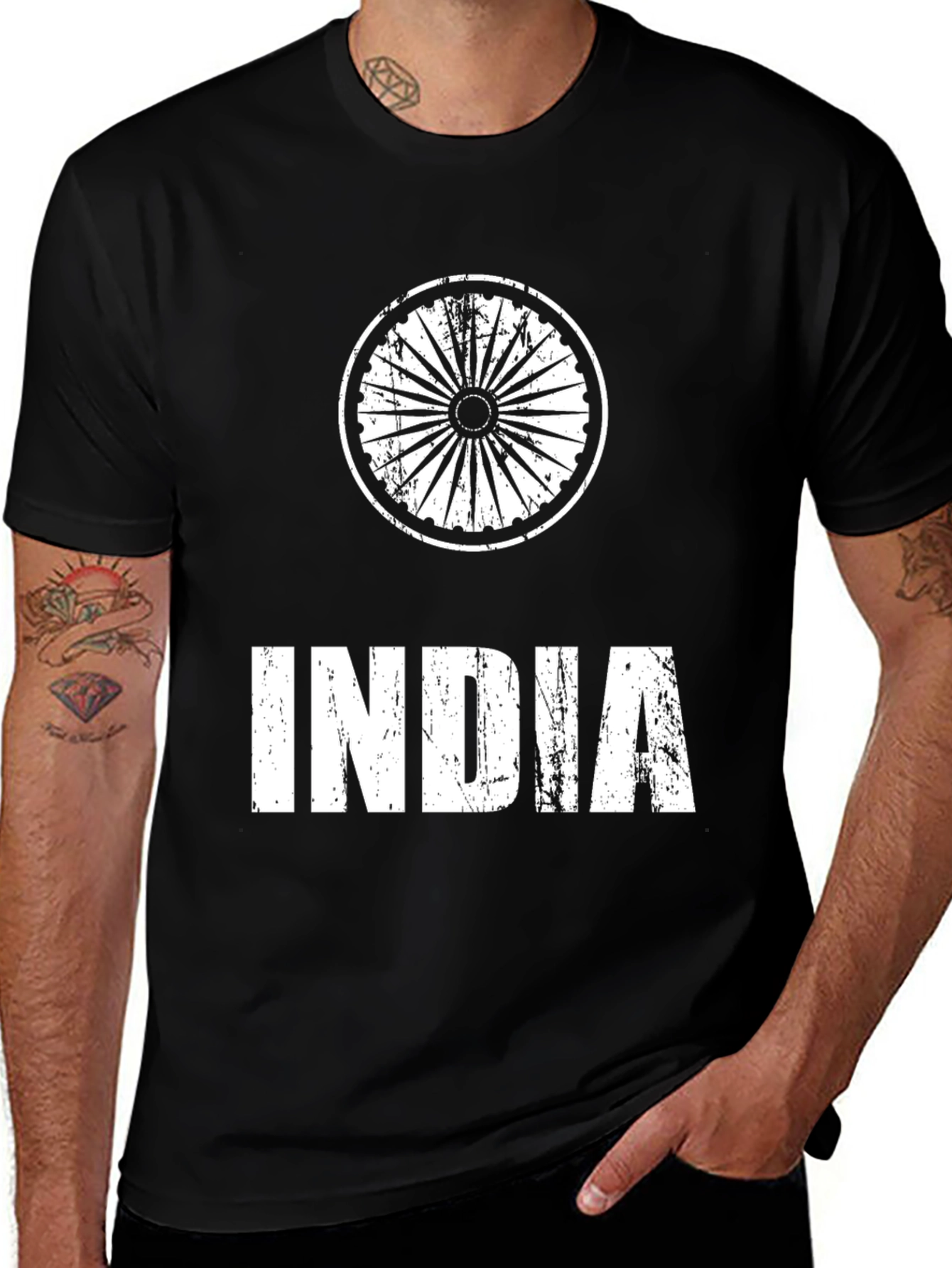 INDIA Graphic Print T-Shirt