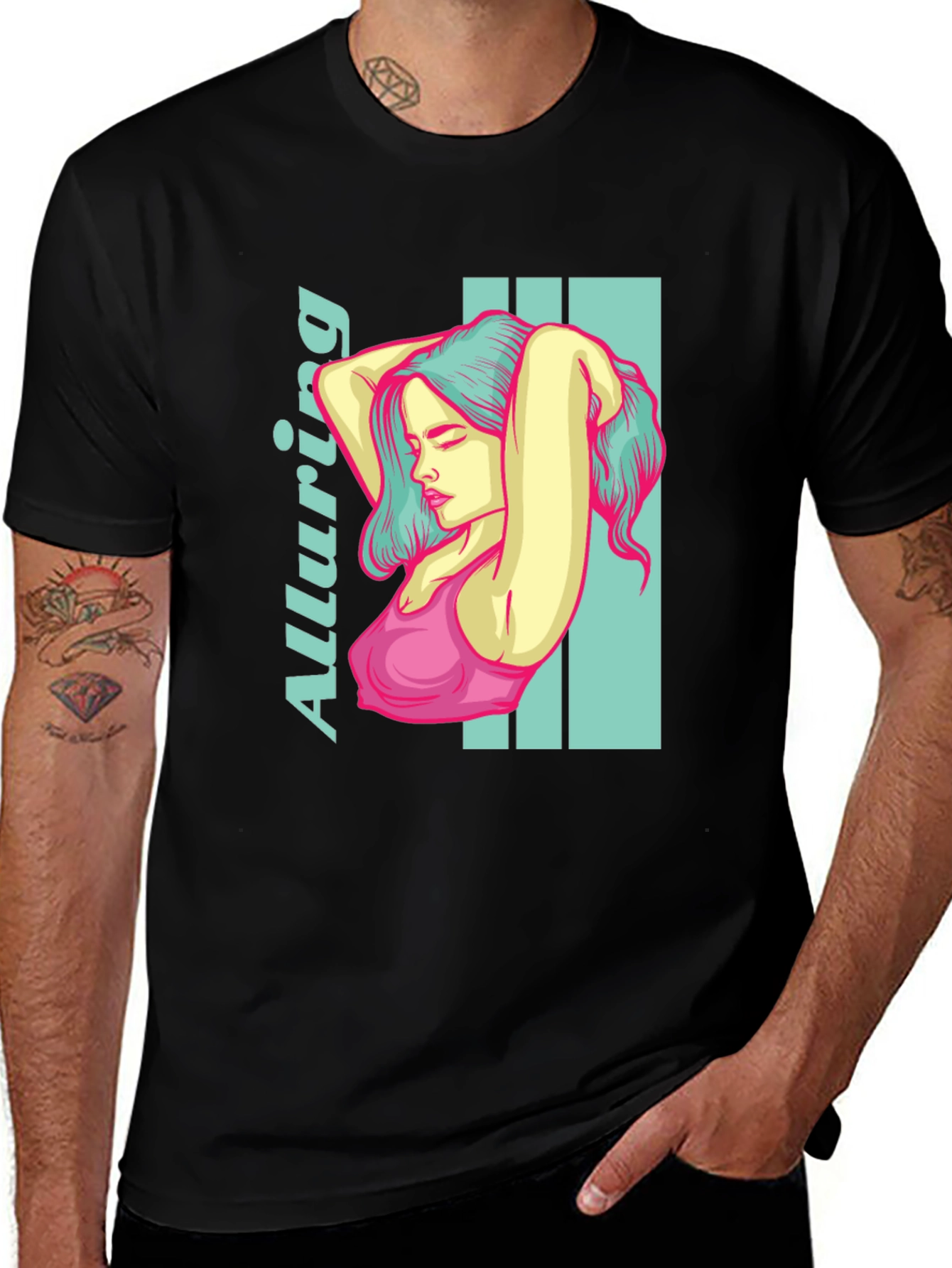 Variant 25 of Alluring Graphic T-Shirt - Stylish & Unique Design