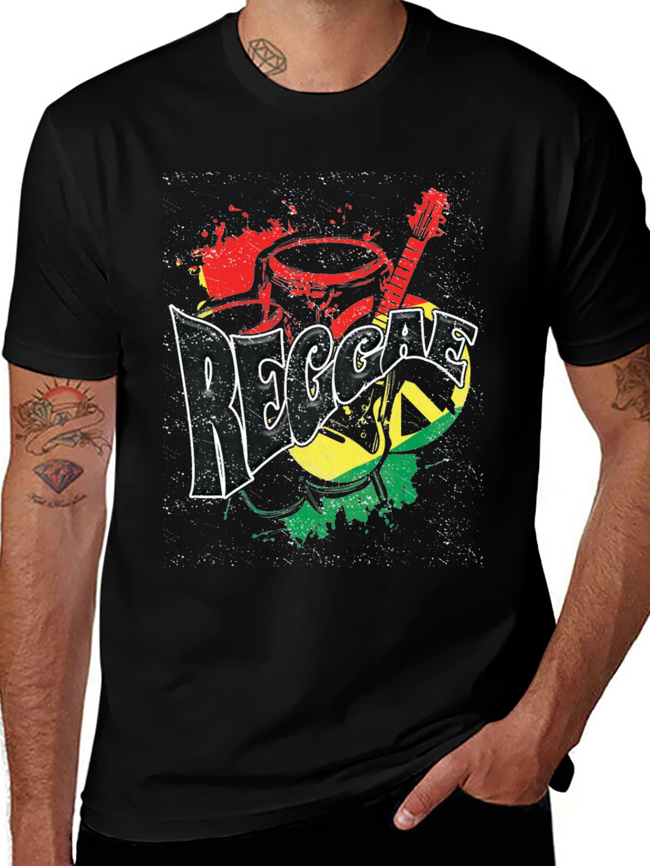 Reggae Music T-Shirt - Rasta Vibes