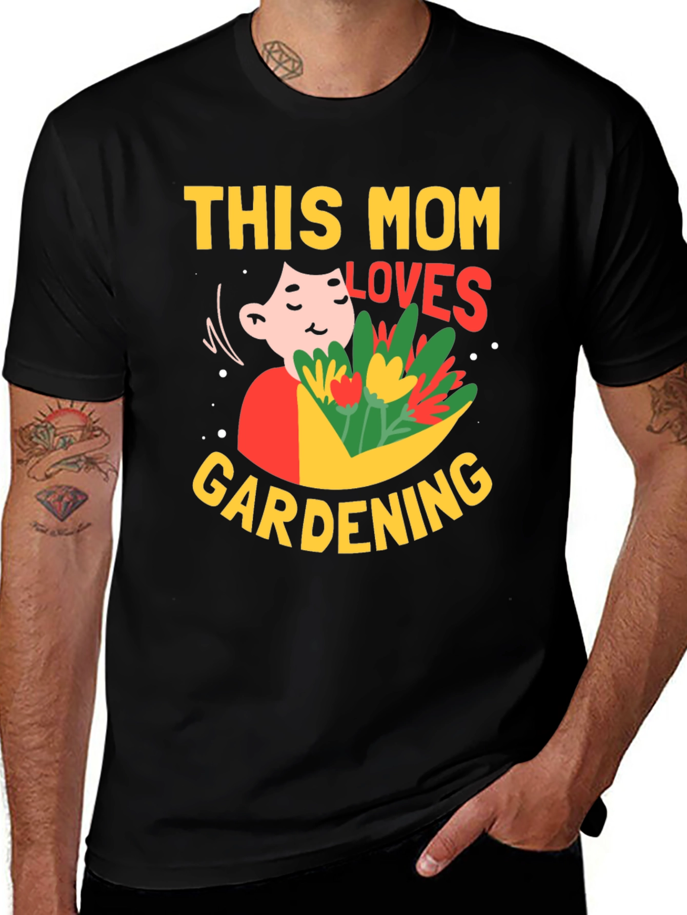 Variant 28 of Gardening Mom T-Shirt