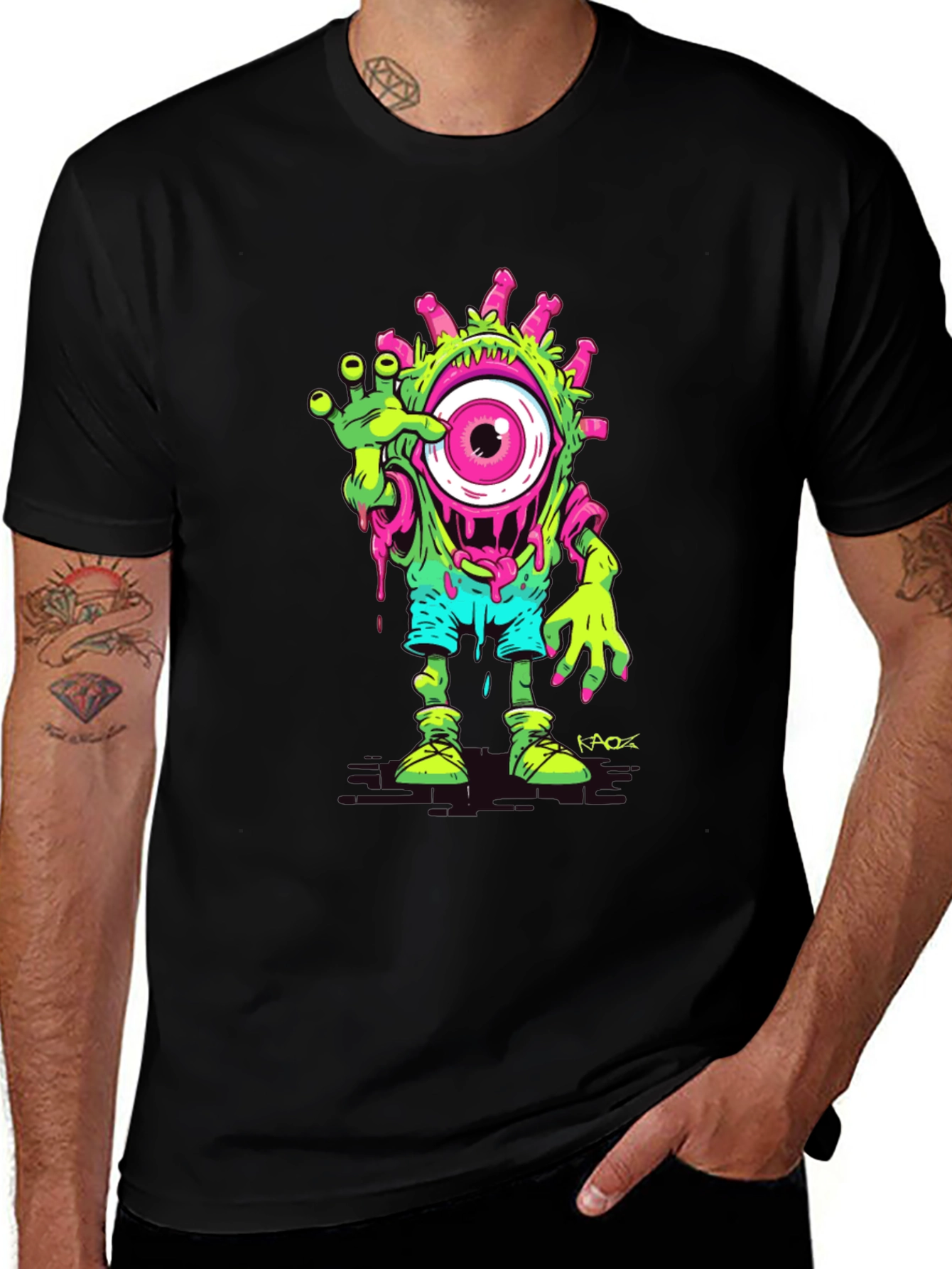 Variant 29 of Monster Eye Graphic T-Shirt