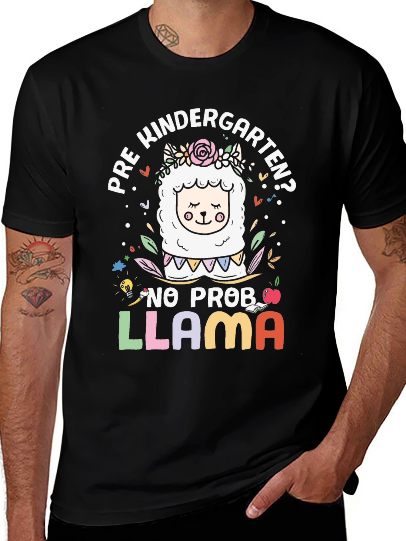 Pre-Kindergarten Llama T-Shirt