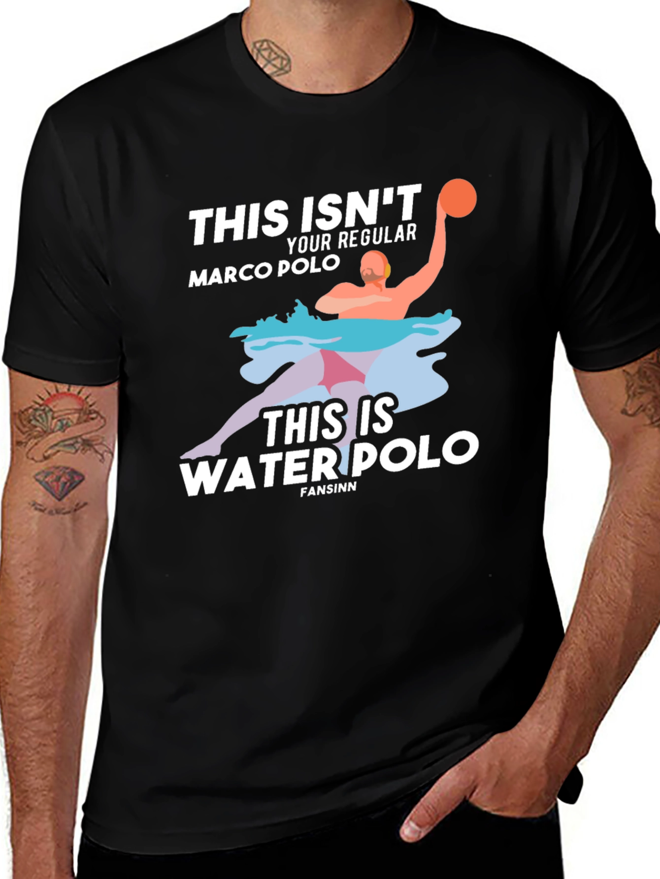 Variant 5 of Water Polo T-Shirt - Funny Sports Tee