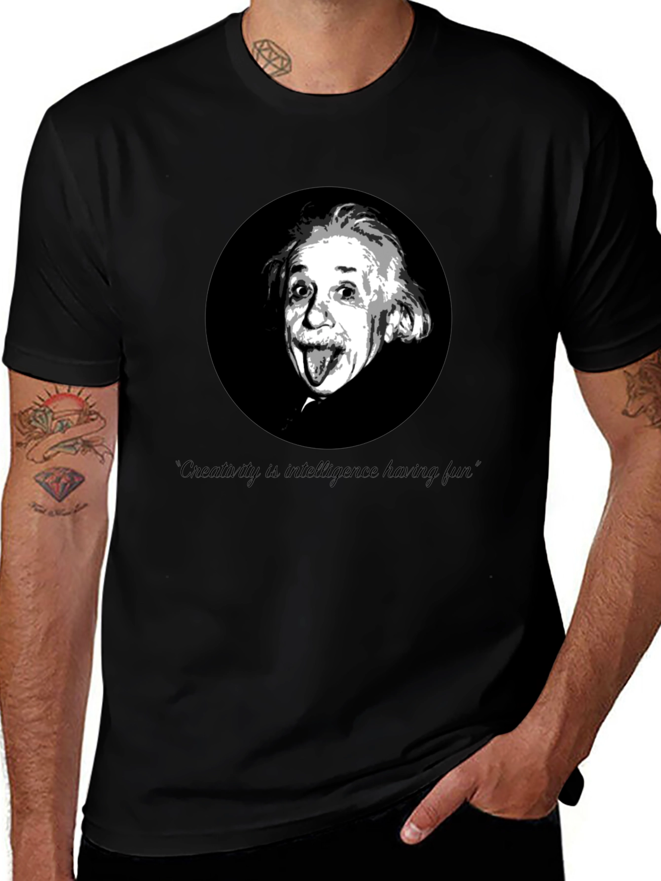 Einstein T-Shirt - Creativity is Intelligence