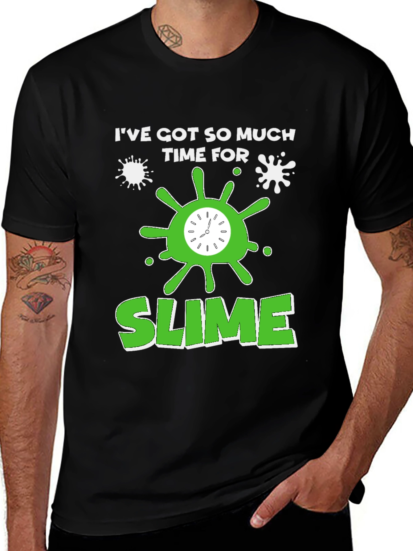 Variant 2 of Time for Slime Graphic T-Shirt