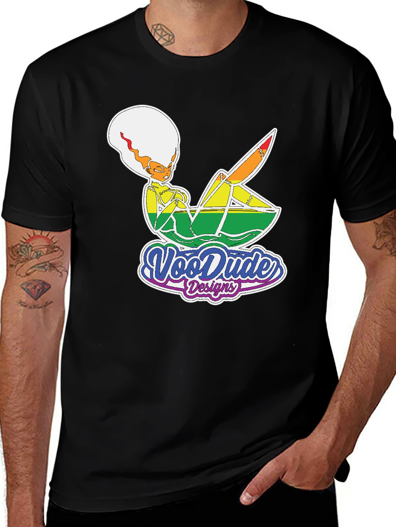 Variant 5 of VooDude Designs Graphic T-Shirt