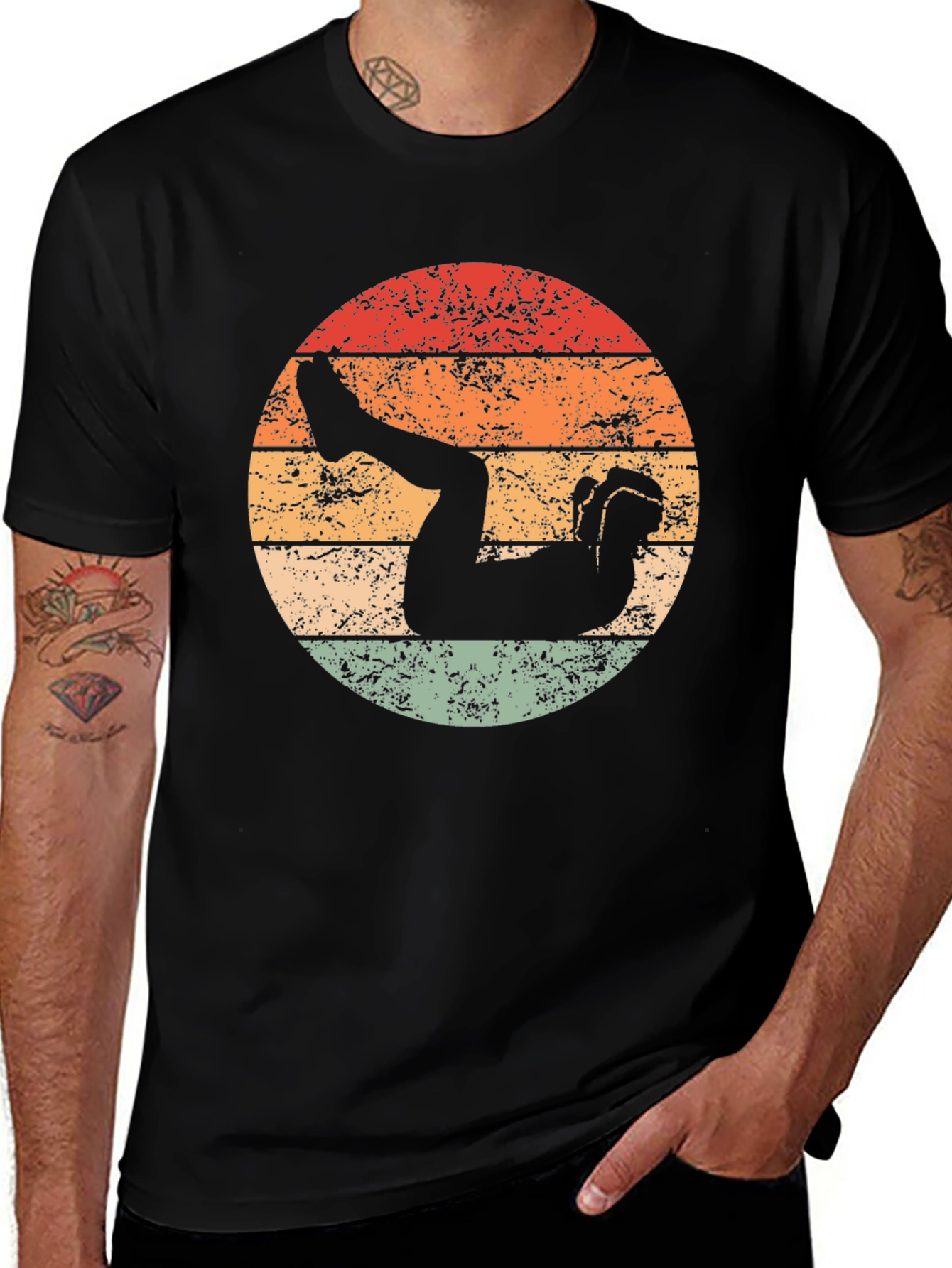 Variant 13 of Vintage Diver T-Shirt - Retro Style