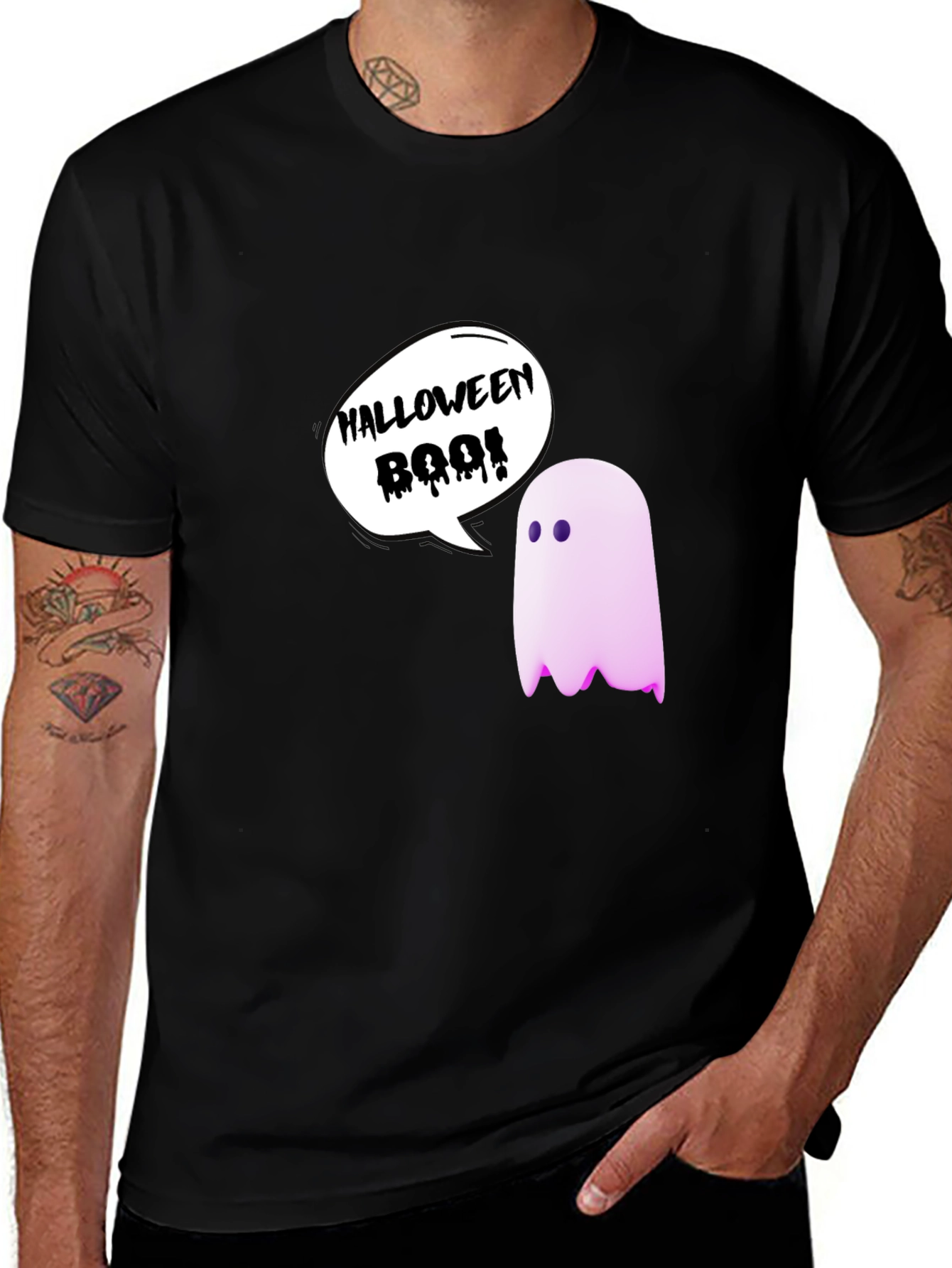 Variant 15 of Halloween Ghost Boo! T-Shirt