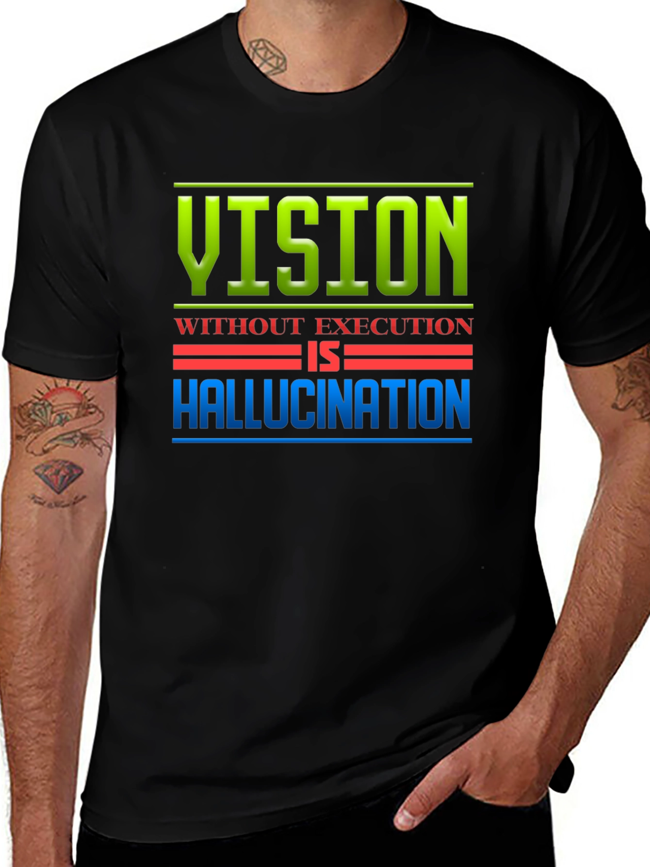 Variant 14 of Vision Without Execution Graphic T-Shirt