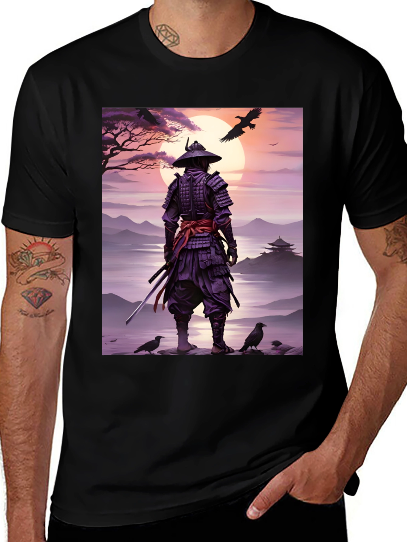 Variant 6 of Samurai Warrior T-Shirt - Japan Inspired Graphic Tee