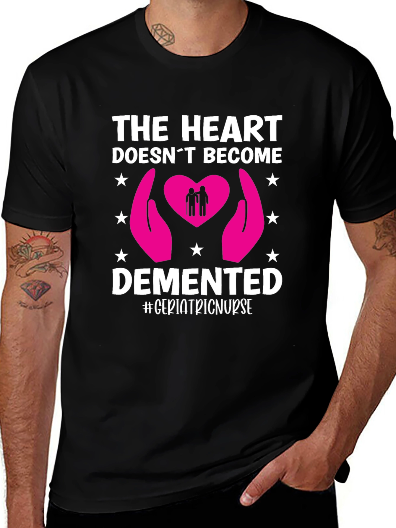 Variant 28 of Heart Doesn't Become Demented T-Shirt