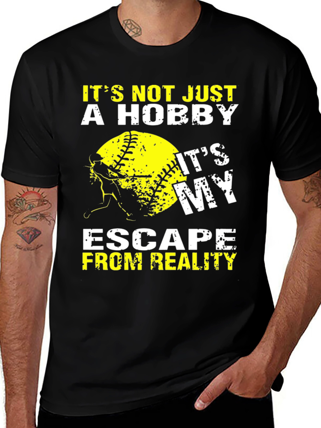 Variant 24 of Softball Escape T-Shirt