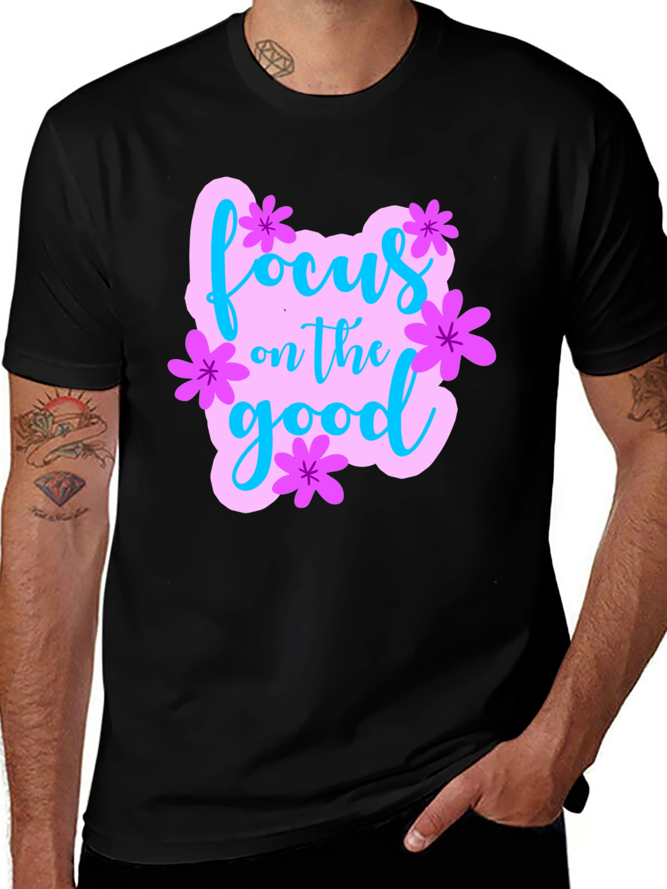 Variant 22 of Focus on the Good Graphic Tee