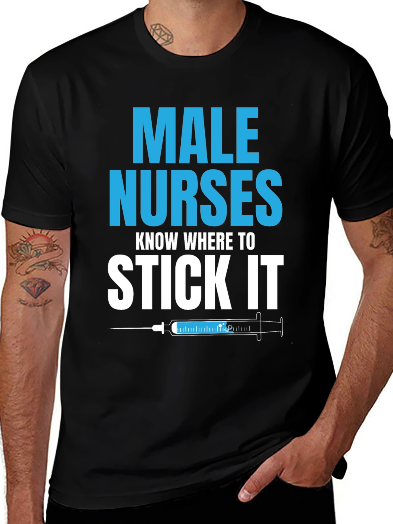 Variant 8 of Male Nurses Funny T-Shirt