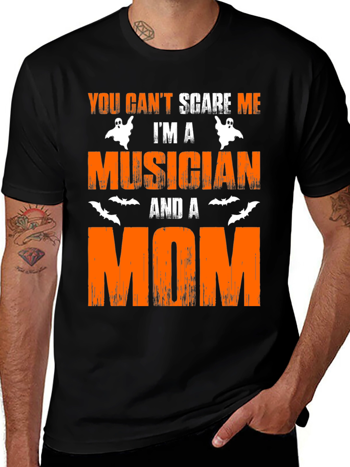 Variant 16 of Musician Mom Halloween T-Shirt