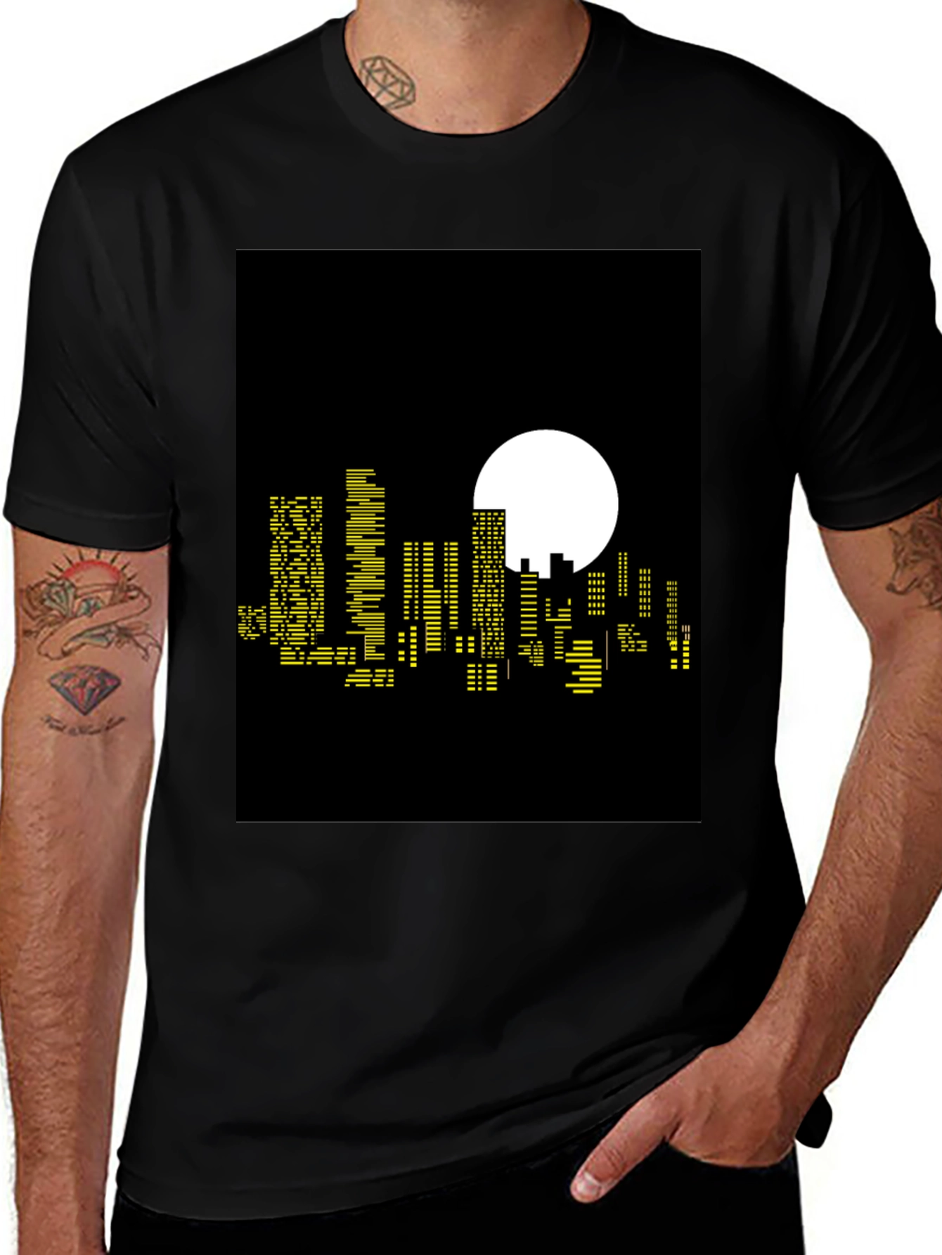 Variant 2 of Cityscape Graphic T-Shirt