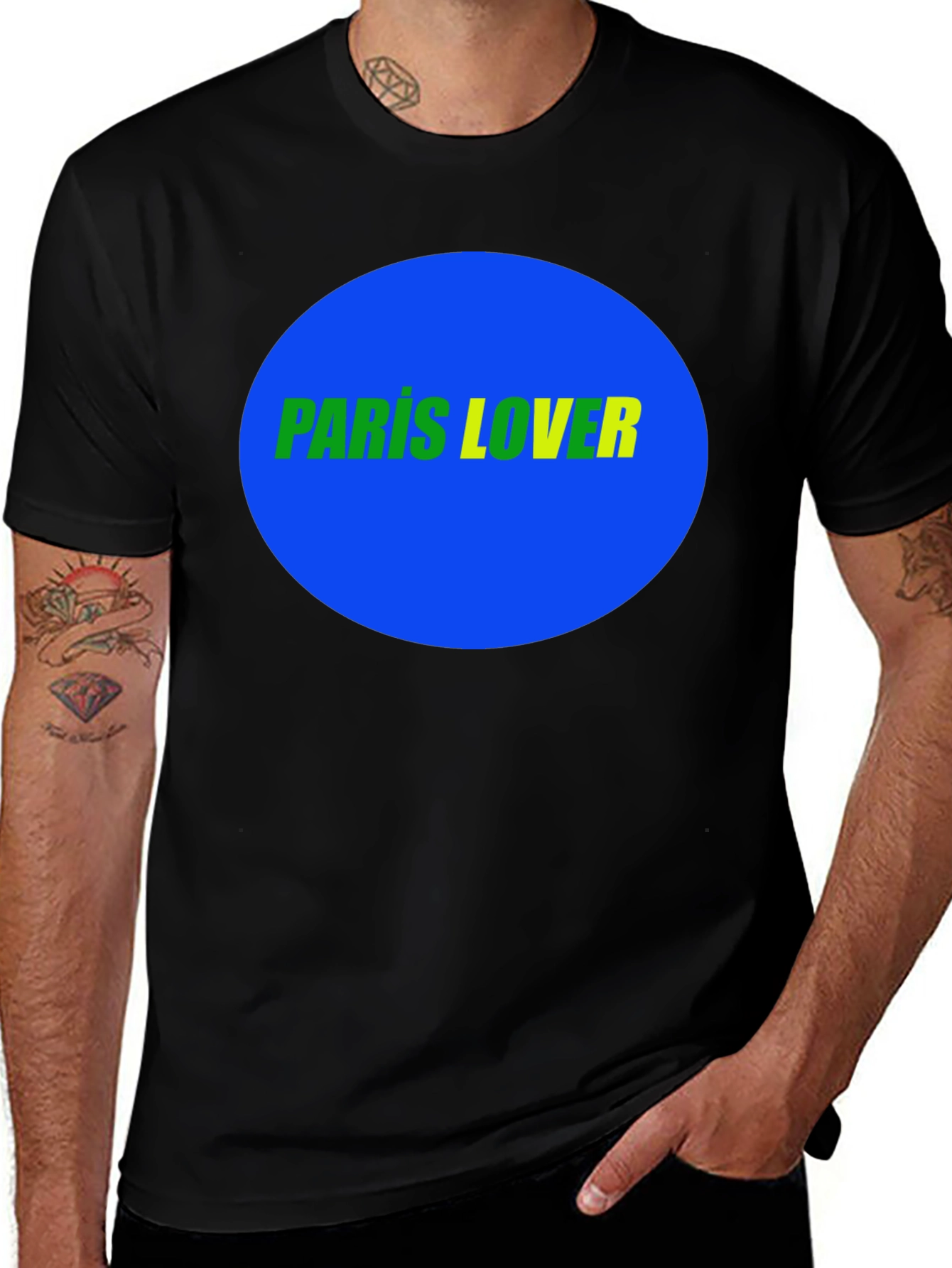 Paris Lover Graphic T-Shirt - Bold Design
