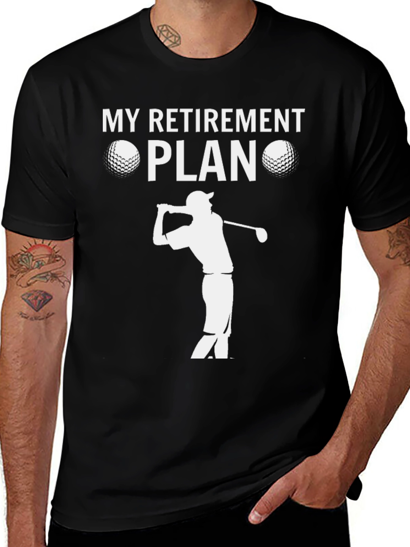 Variant 13 of My Retirement Plan Golf T-Shirt