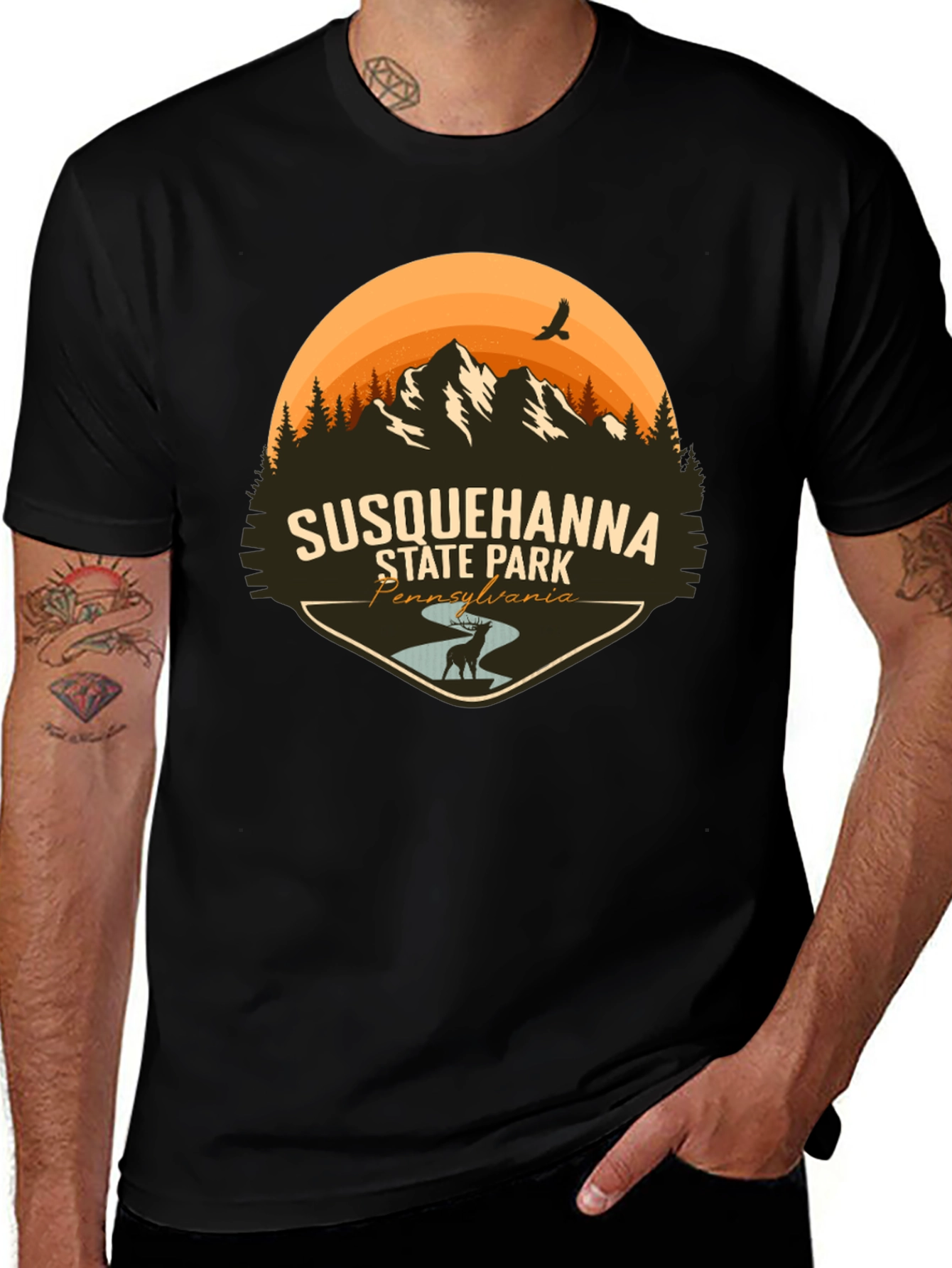 Variant 2 of Susquehanna State Park Graphic Tee