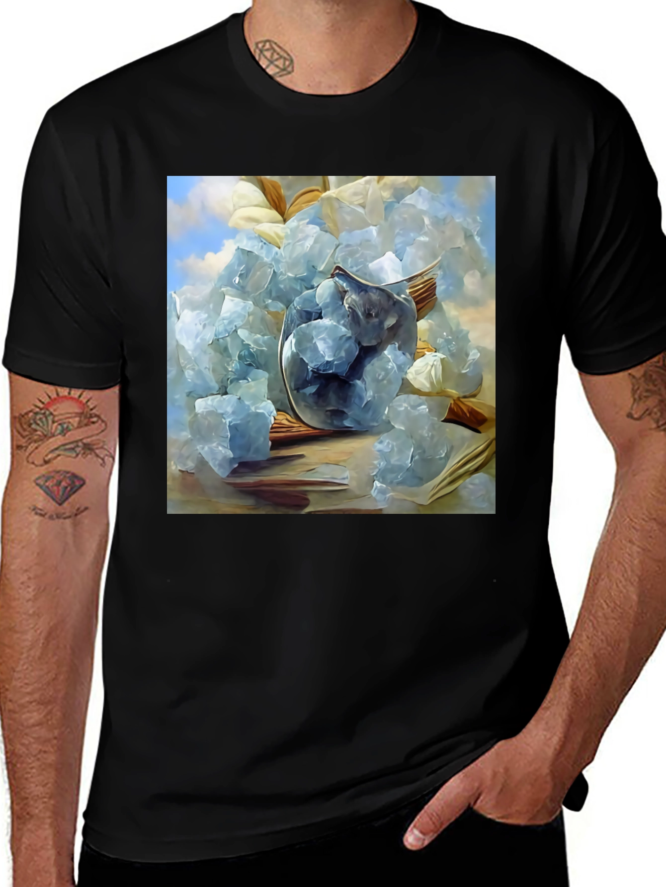 Ice Cube Jar Graphic T-Shirt