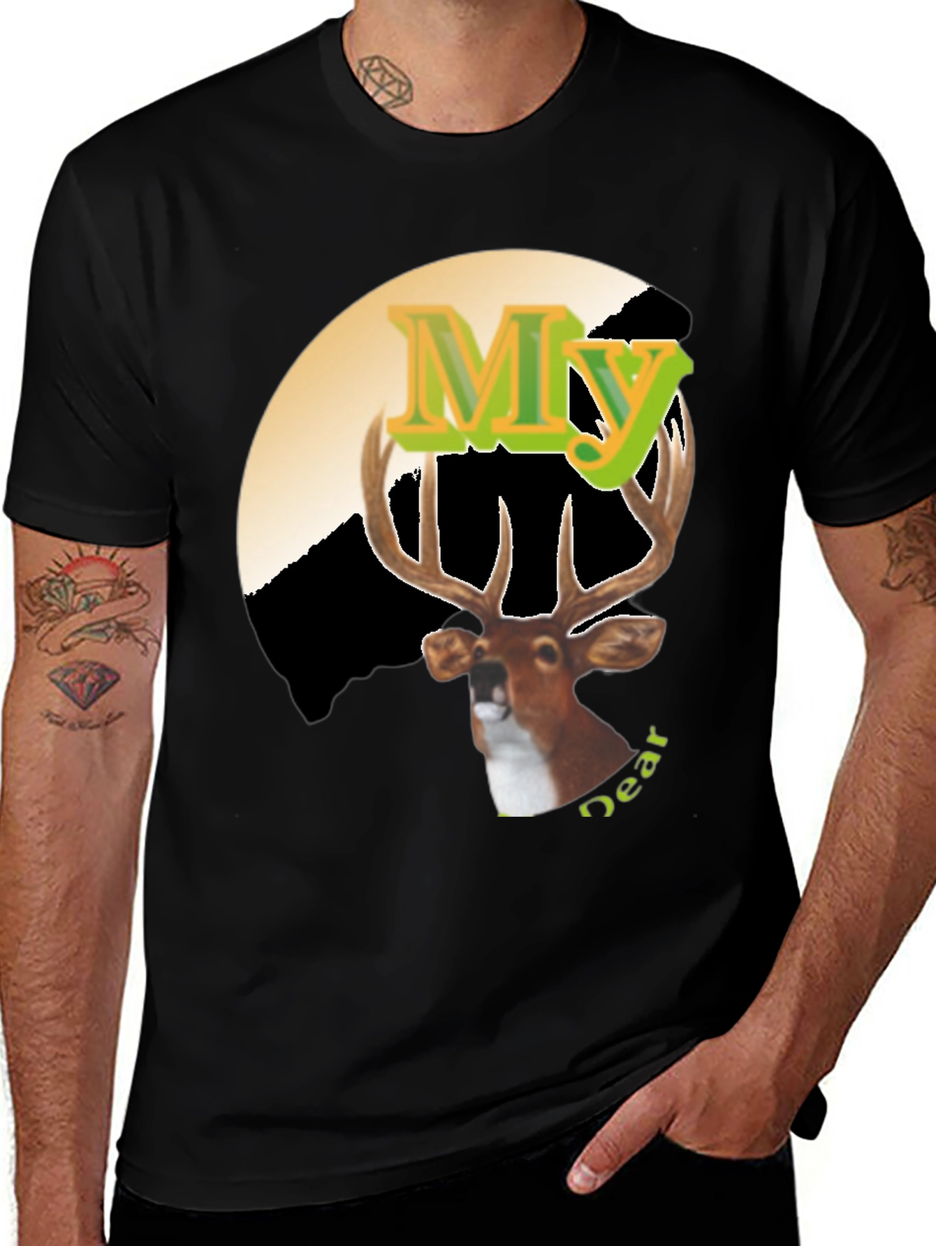Variant 26 of My Deer Graphic Tee - Novelty Hunting Shirt