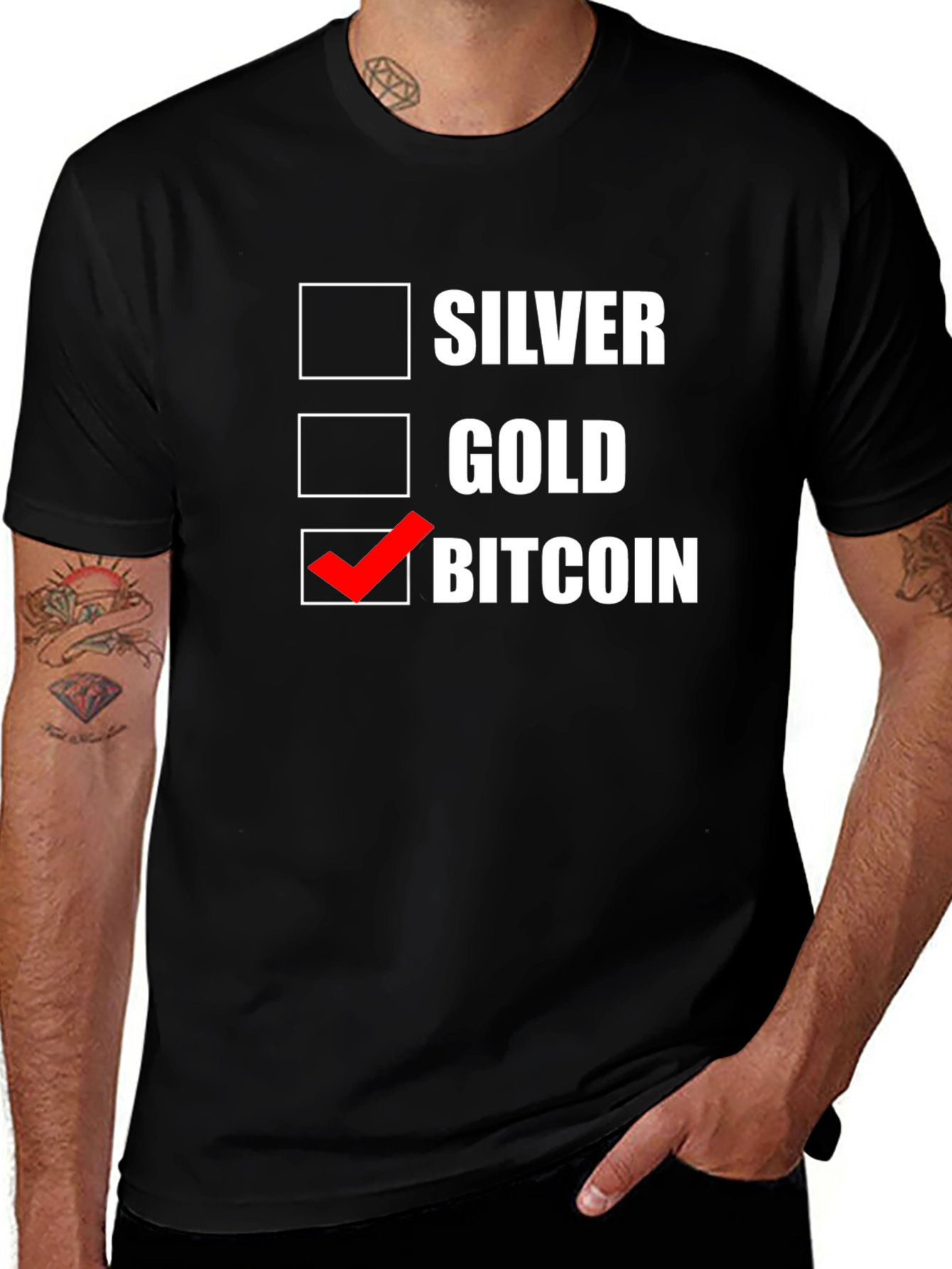 Bitcoin Choice T-Shirt - Crypto Investor Tee