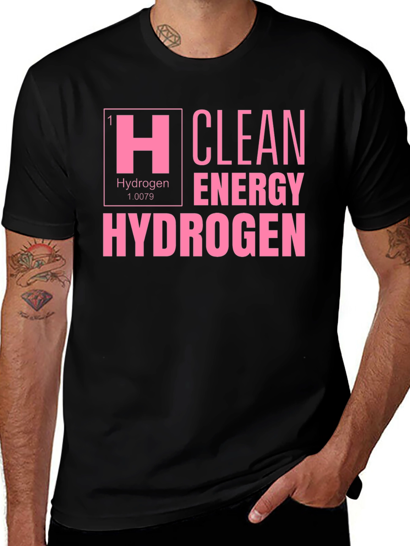Hydrogen Clean Energy Graphic Tee