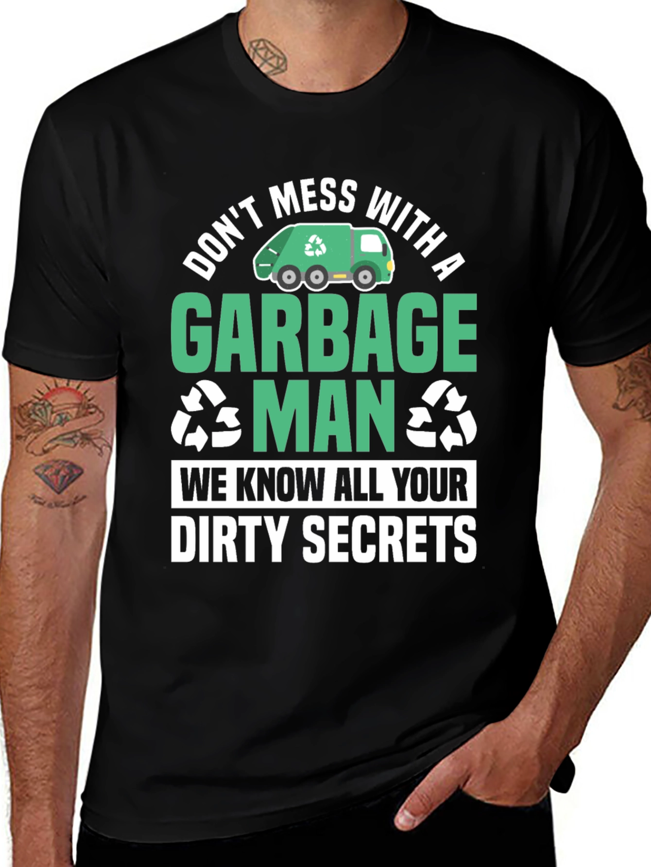 Variant 15 of Garbage Man Dirty Secrets T-Shirt