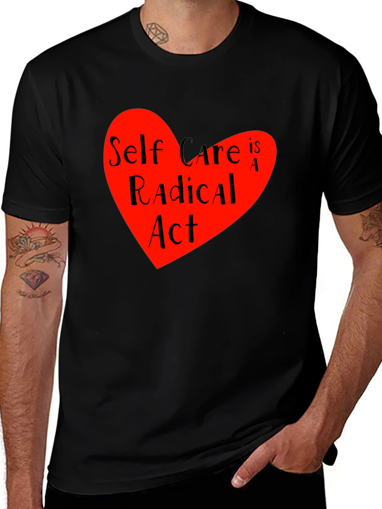 Variant 10 of Self Care is a Radical Act Graphic Tee