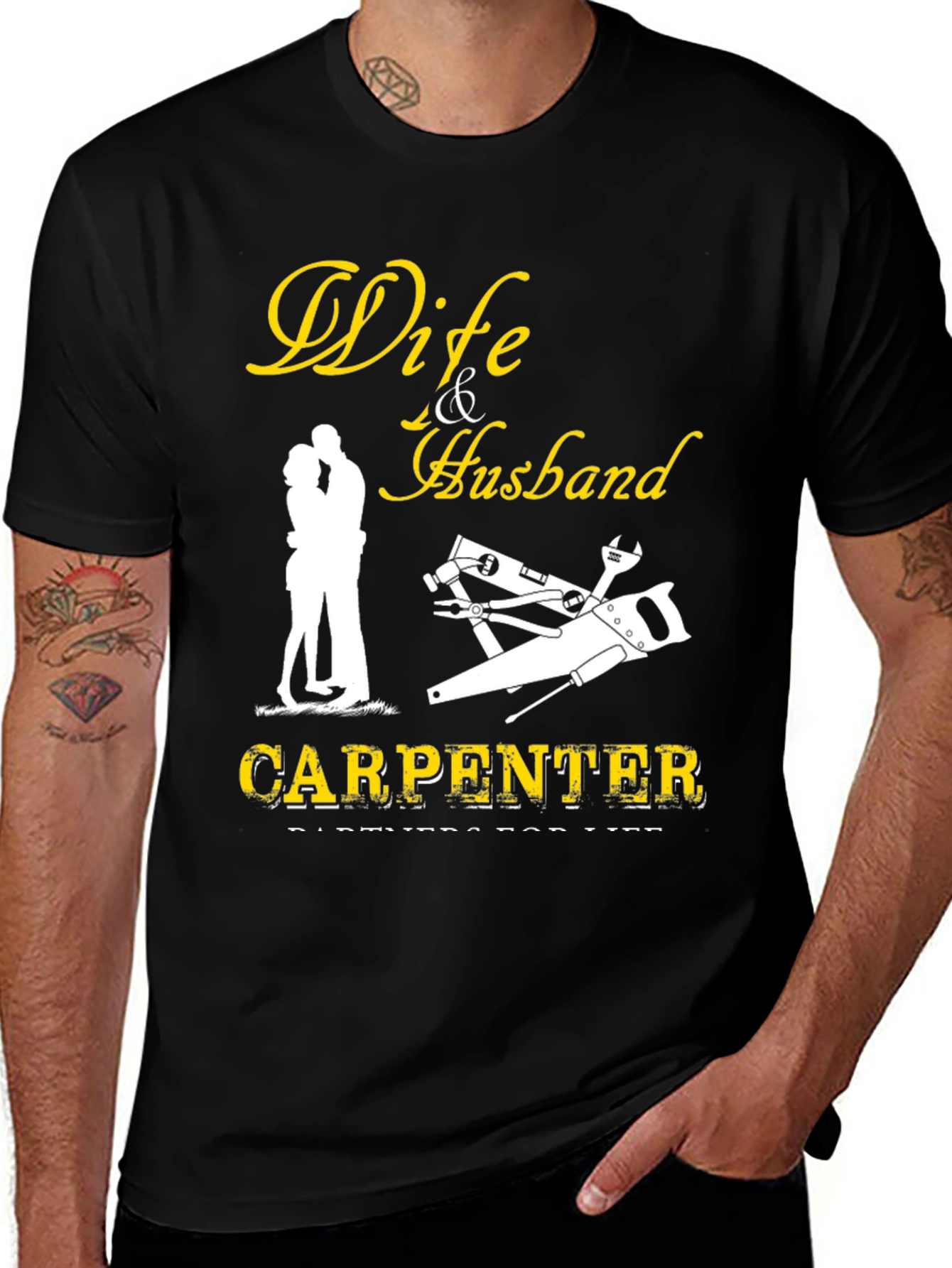 Carpenter Wife & Husband T-Shirt