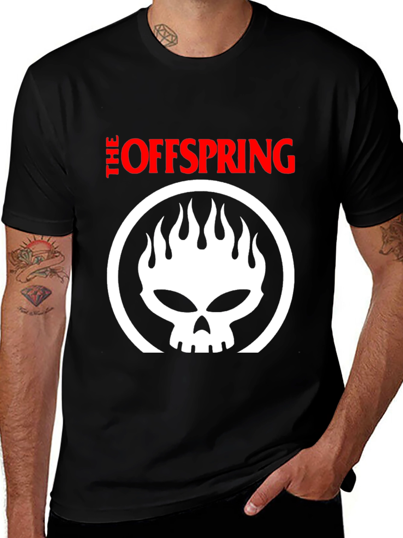 The Offspring T-Shirt - Black Band Tee