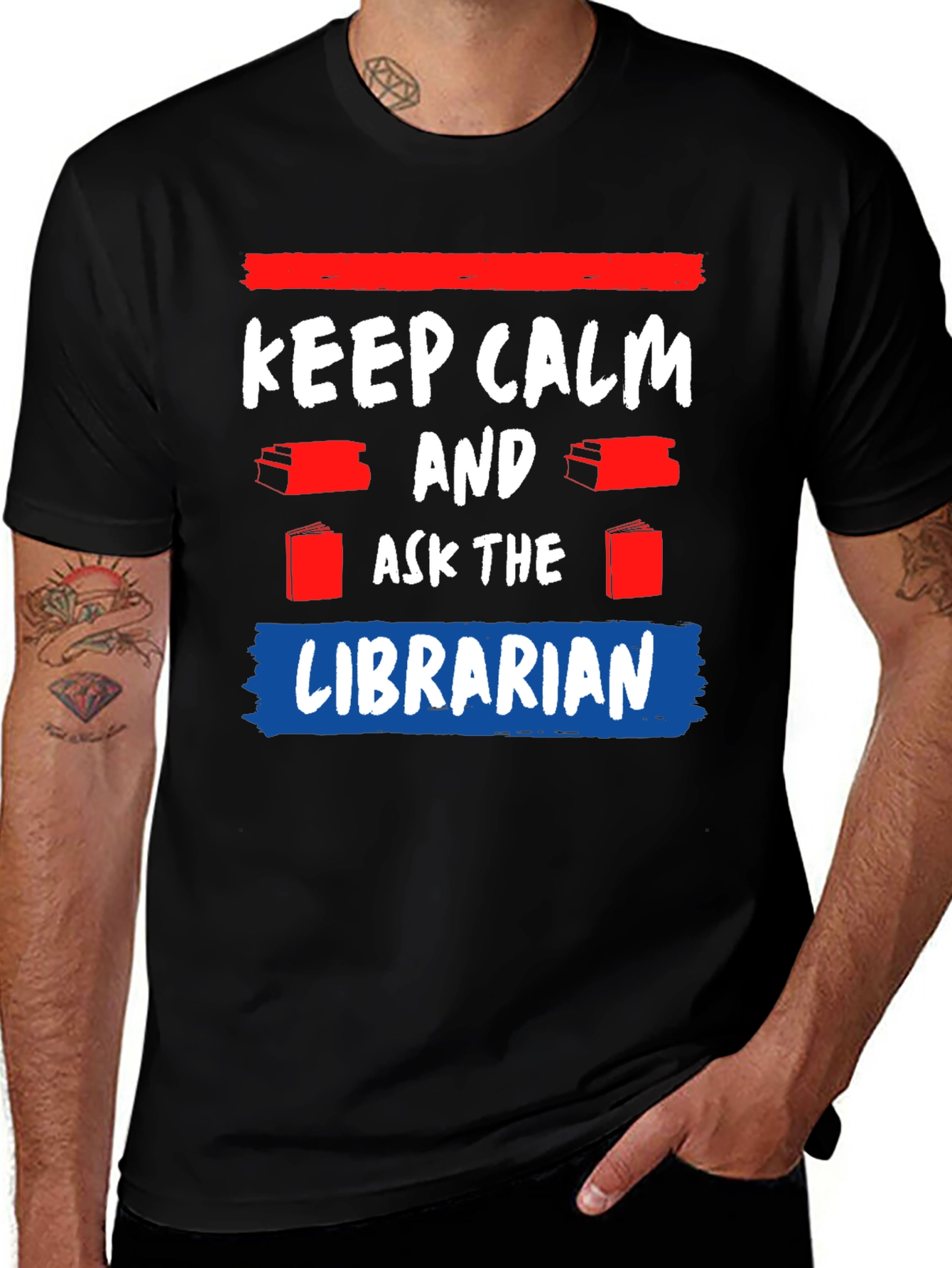 Keep Calm Ask The Librarian T-Shirt