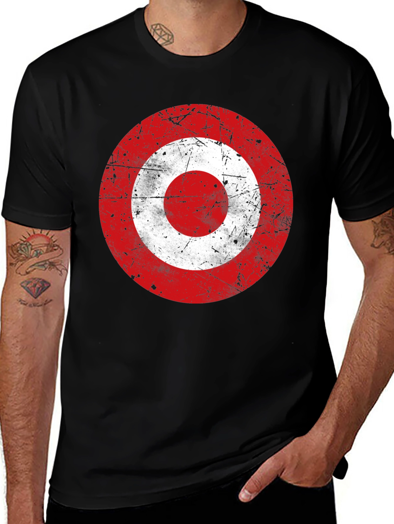 Variant 15 of Target Graphic T-Shirt - Retro Style
