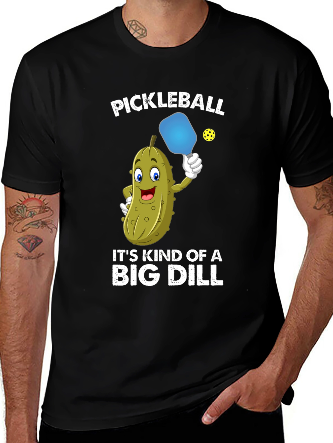 Variant 26 of Pickleball Funny T-Shirt Big Dill