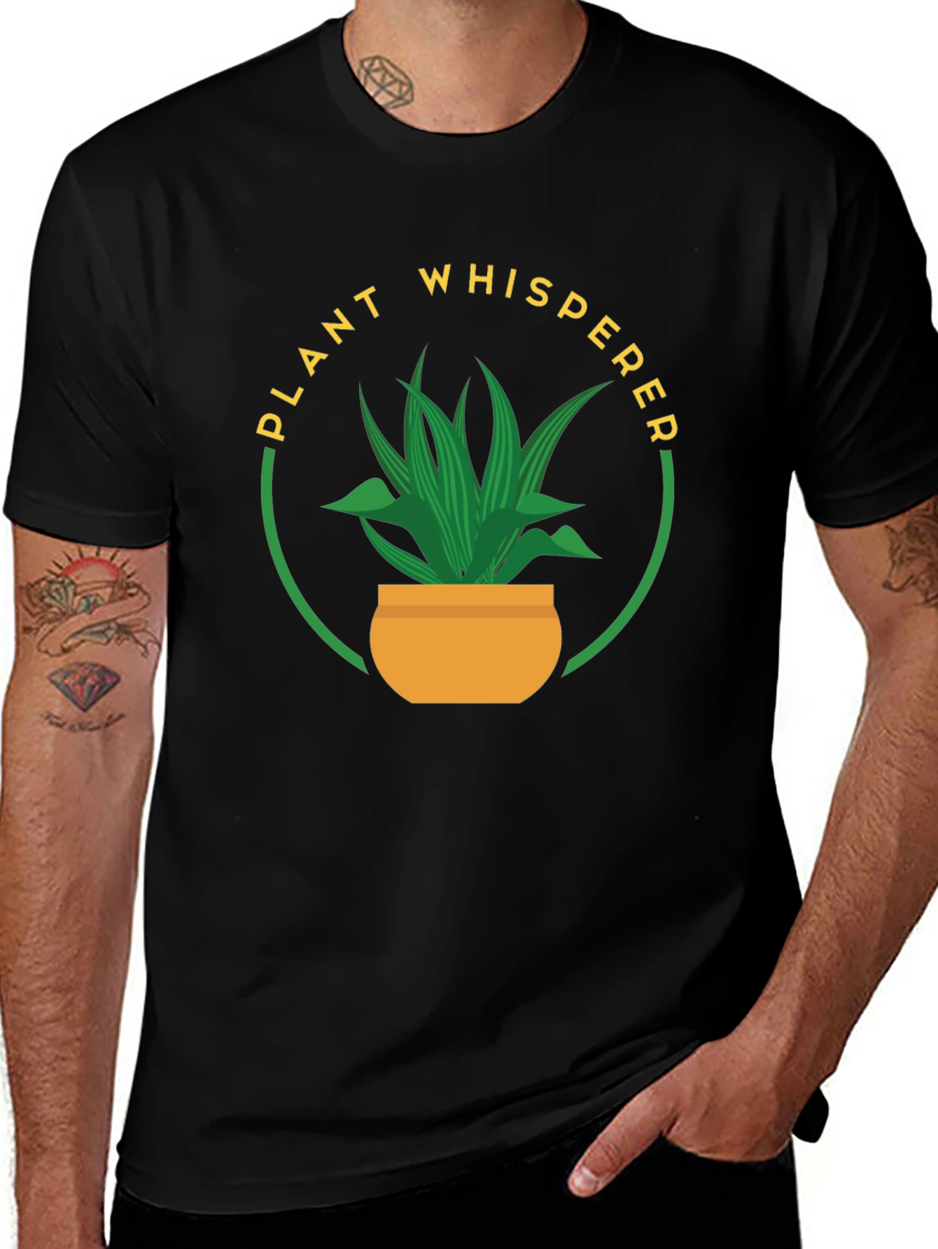 Plant Whisperer Graphic Tee - Gardener Gift
