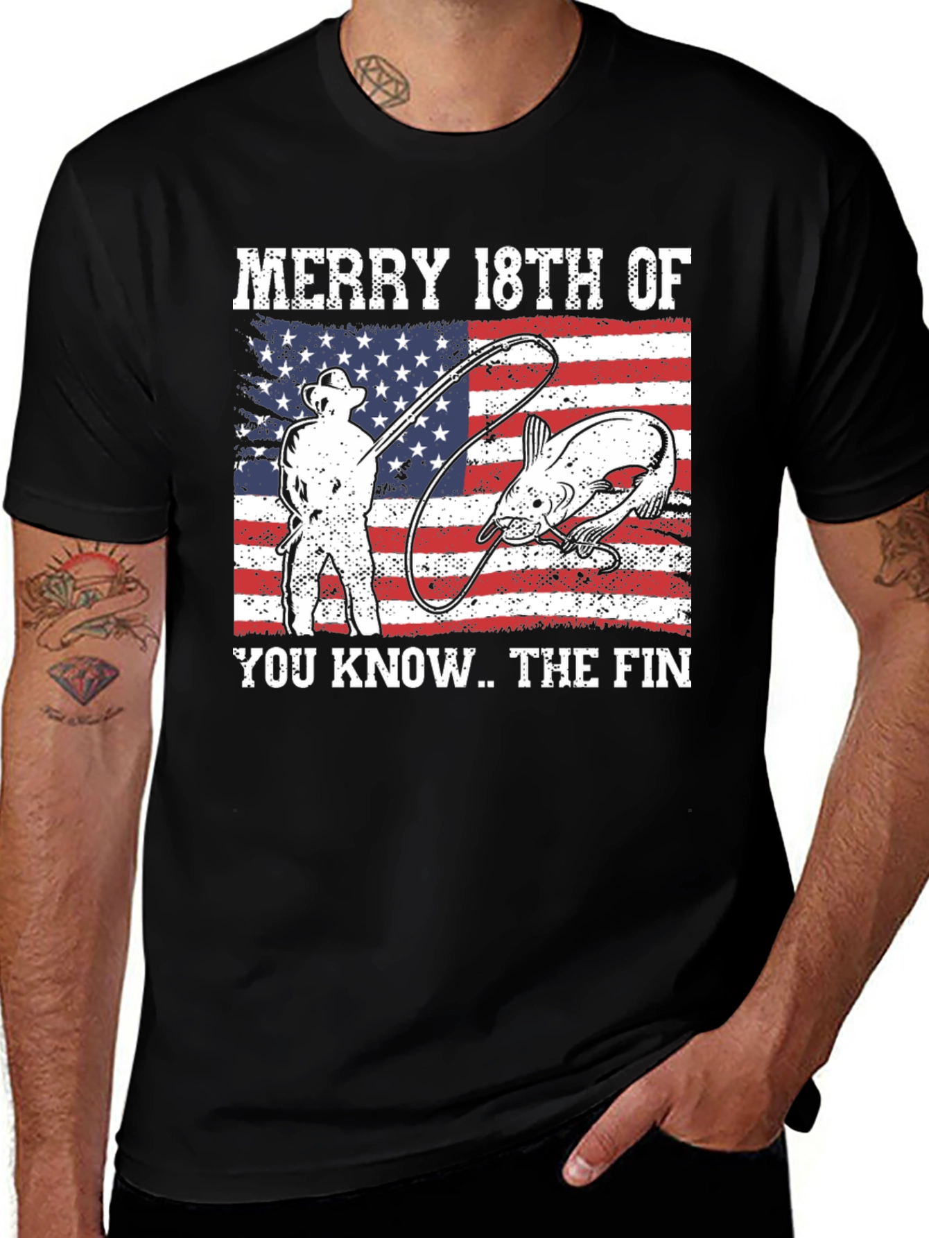 Merry 18th of You Know.. The Fin T-Shirt