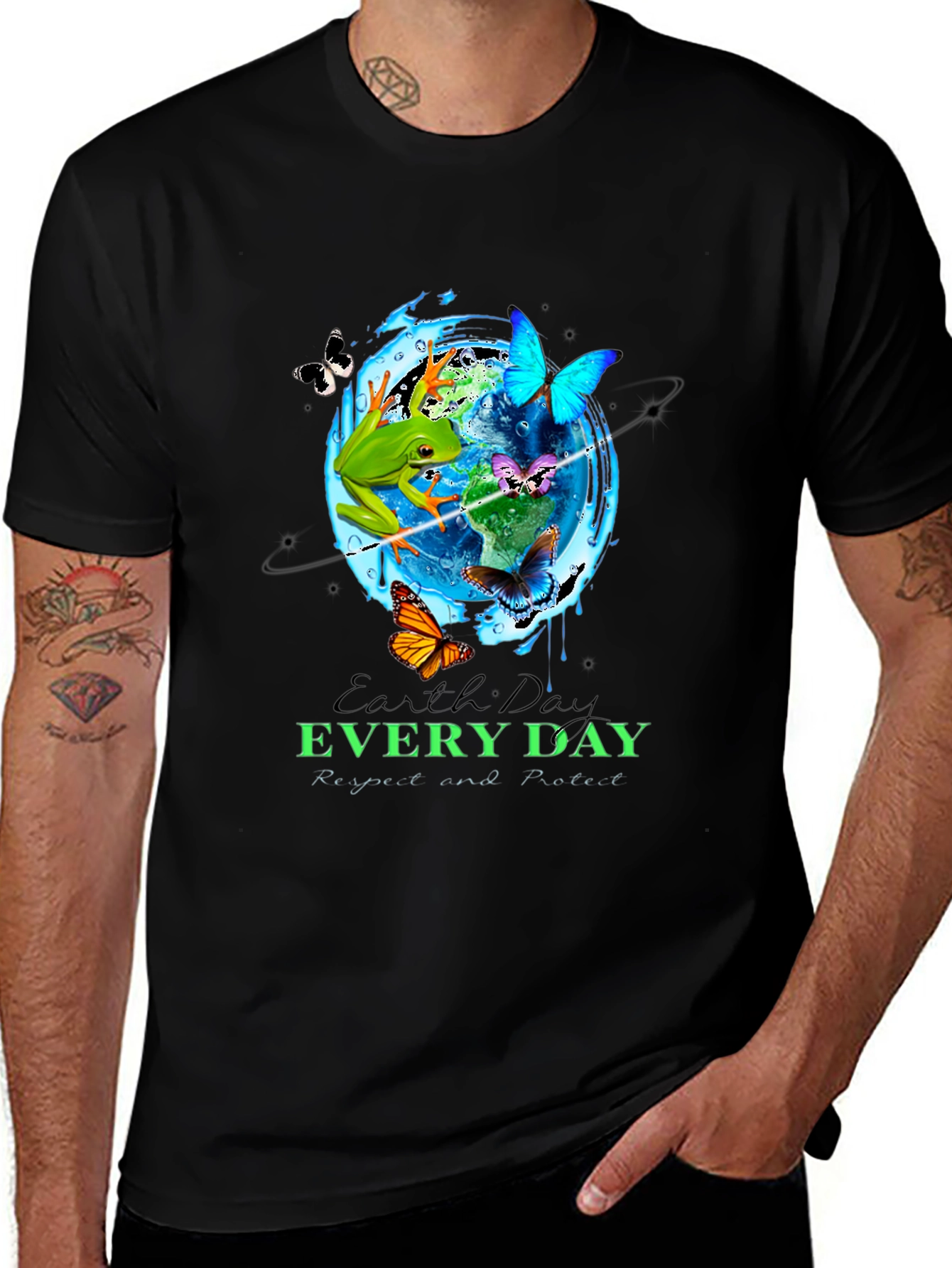 Variant 25 of Earth Day Every Day Graphic T-Shirt