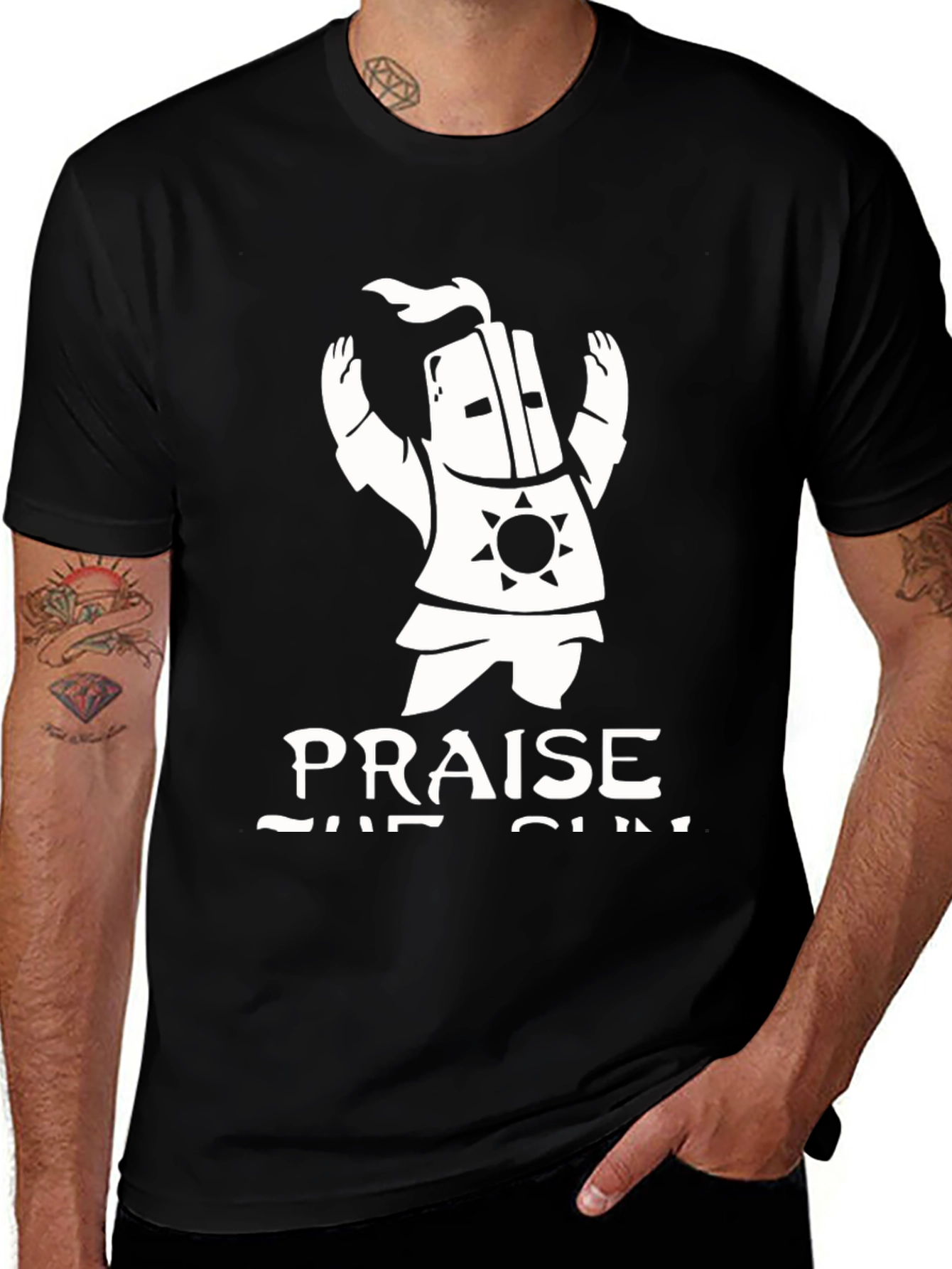 Praise the Sun T-Shirt Dark Souls Knight