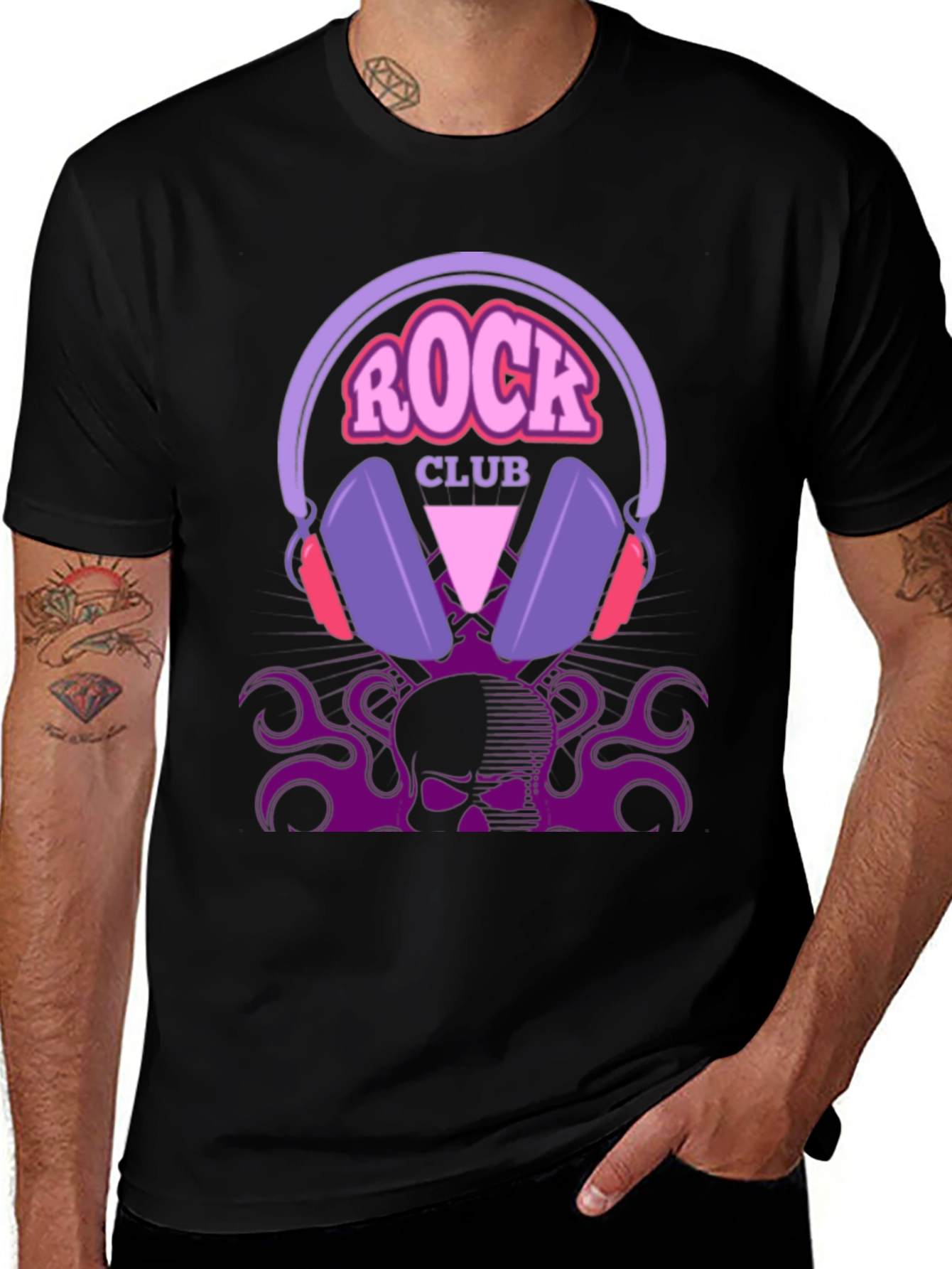 Variant 20 of Rock Club Graphic T-Shirt