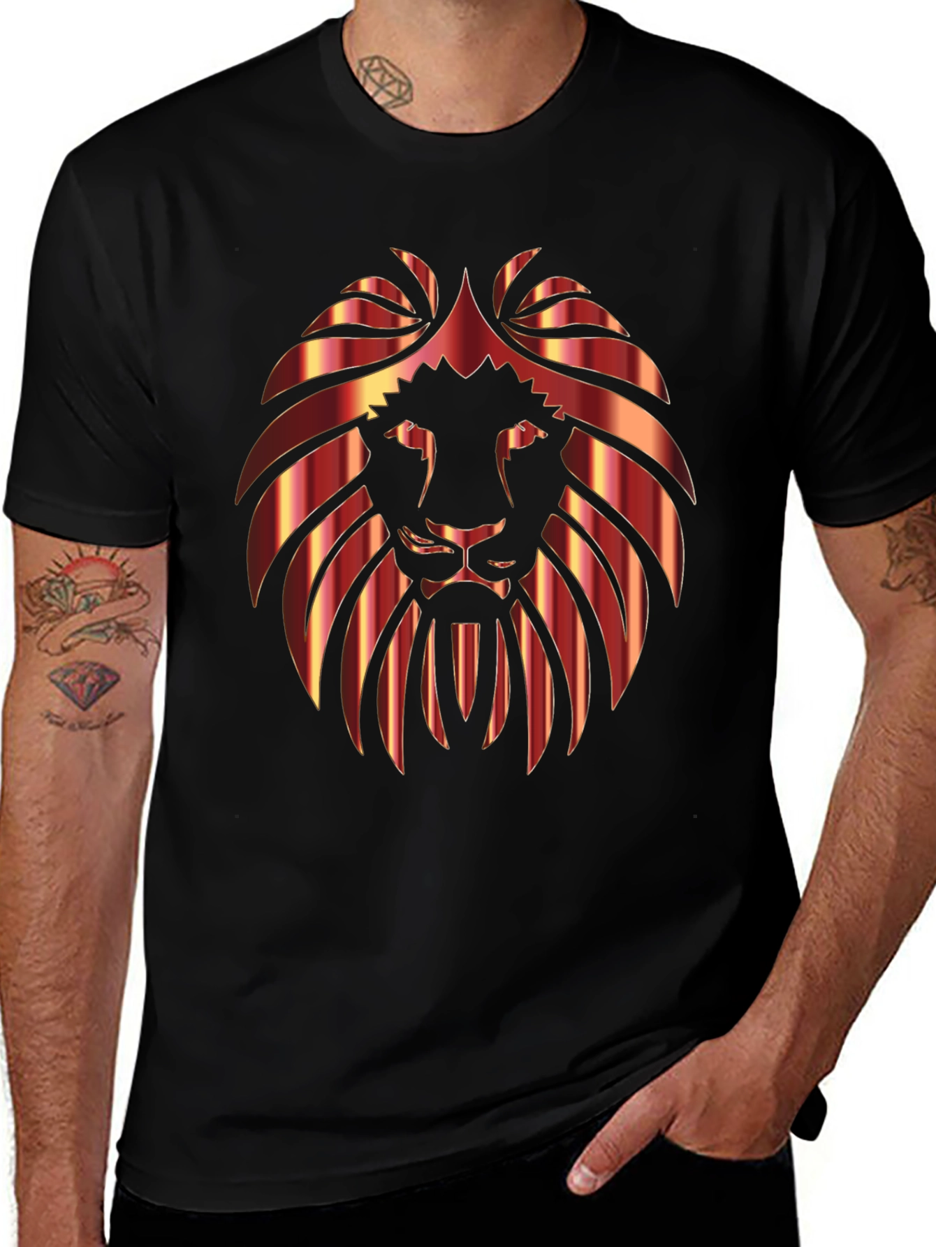Variant 29 of Bold Lion Graphic T-Shirt