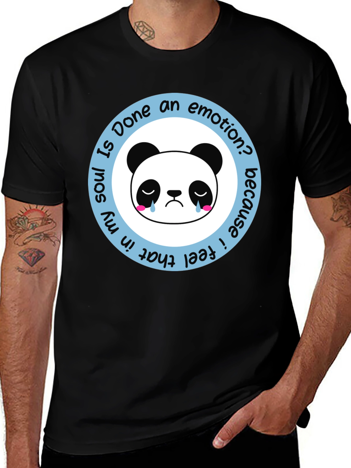 Variant 20 of Emotional Panda T-Shirt