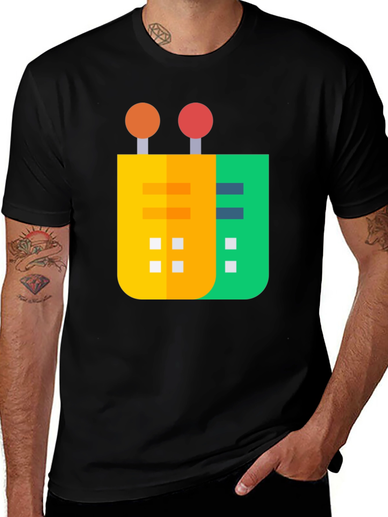 Variant 22 of Retro Arcade Style T-Shirt