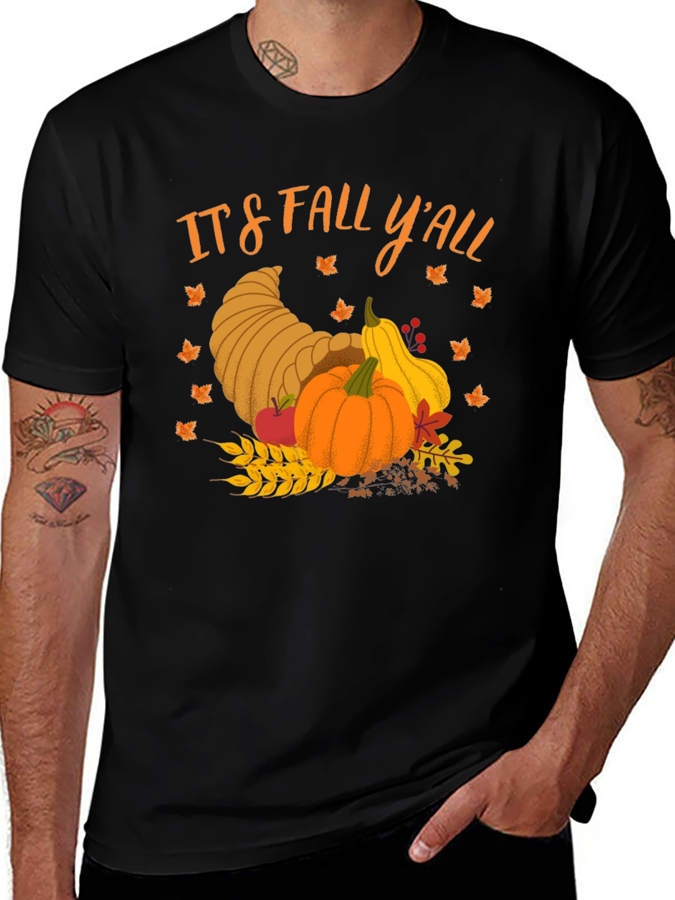 Variant 8 of It's Fall Y'all T-Shirt