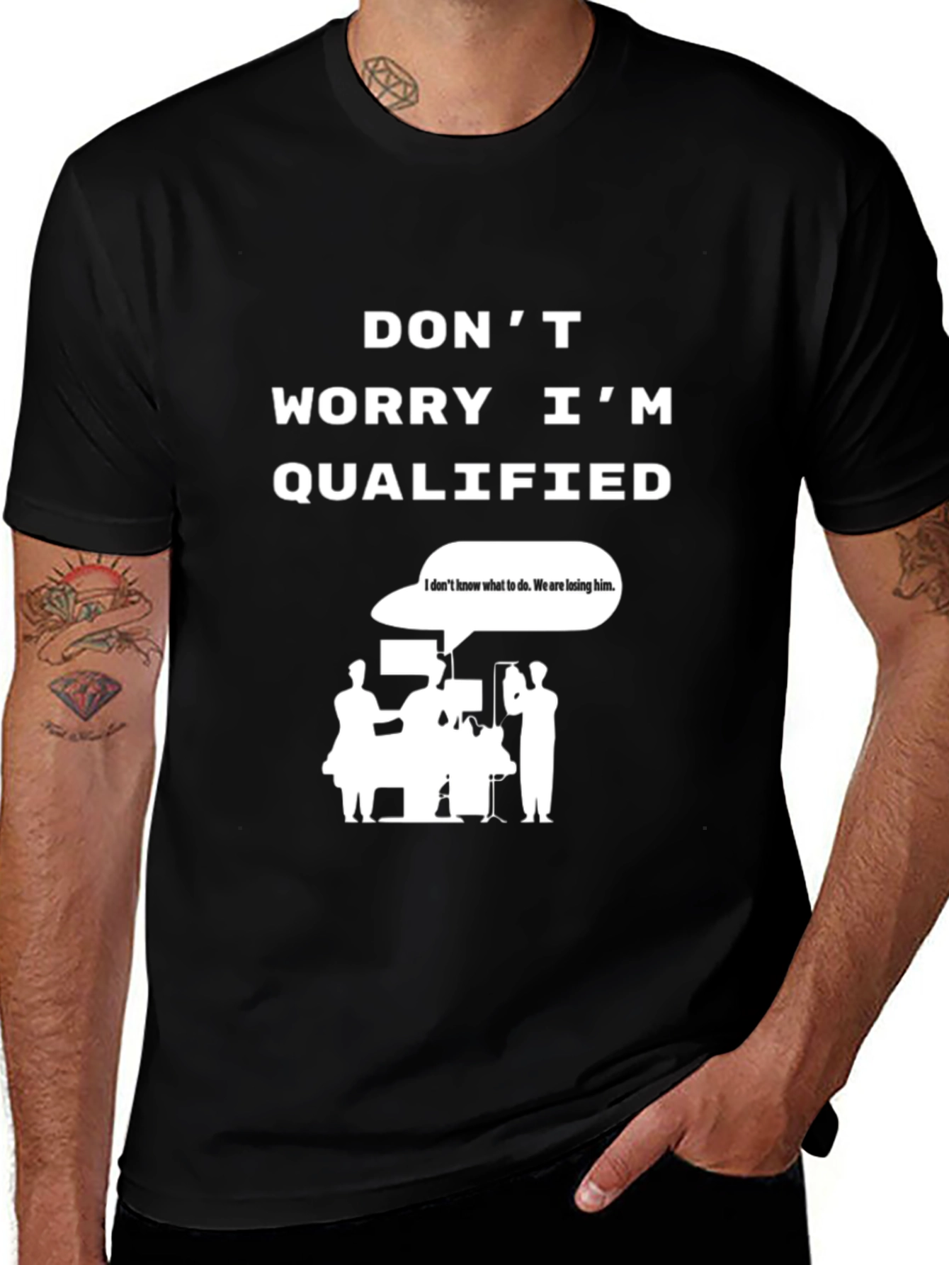 Variant 29 of Funny Surgeon Qualified T-Shirt