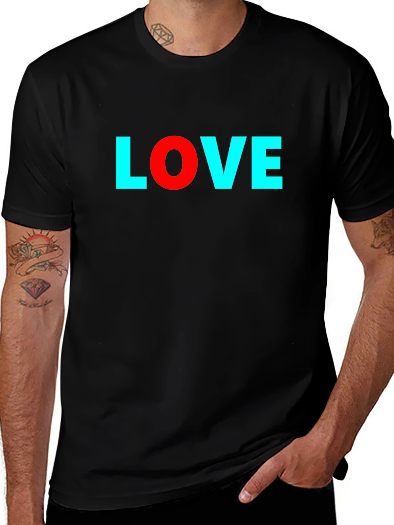 Variant 24 of Love Graphic Print T-Shirt - Stylish & Comfortable