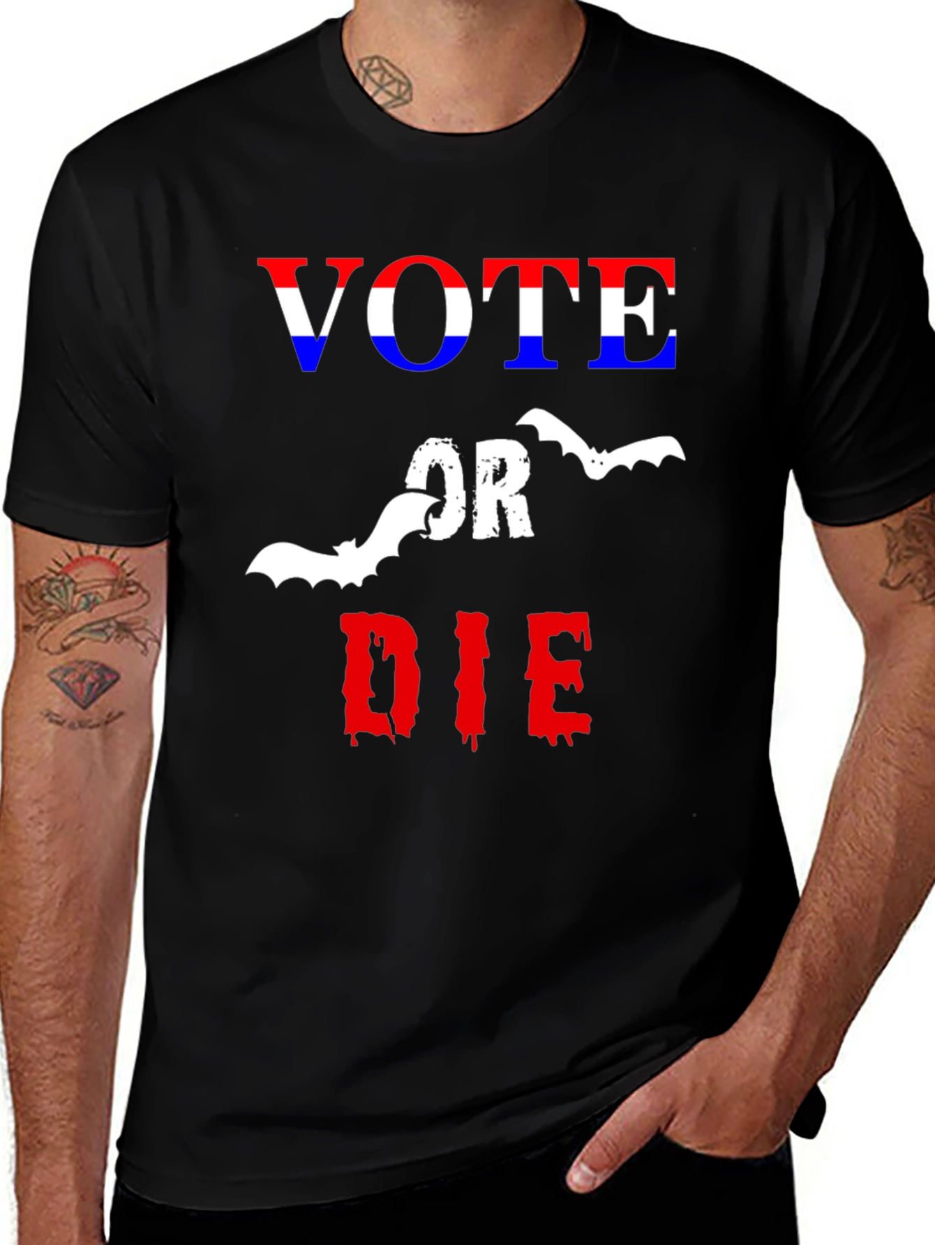 Vote or Die Halloween Graphic Tee