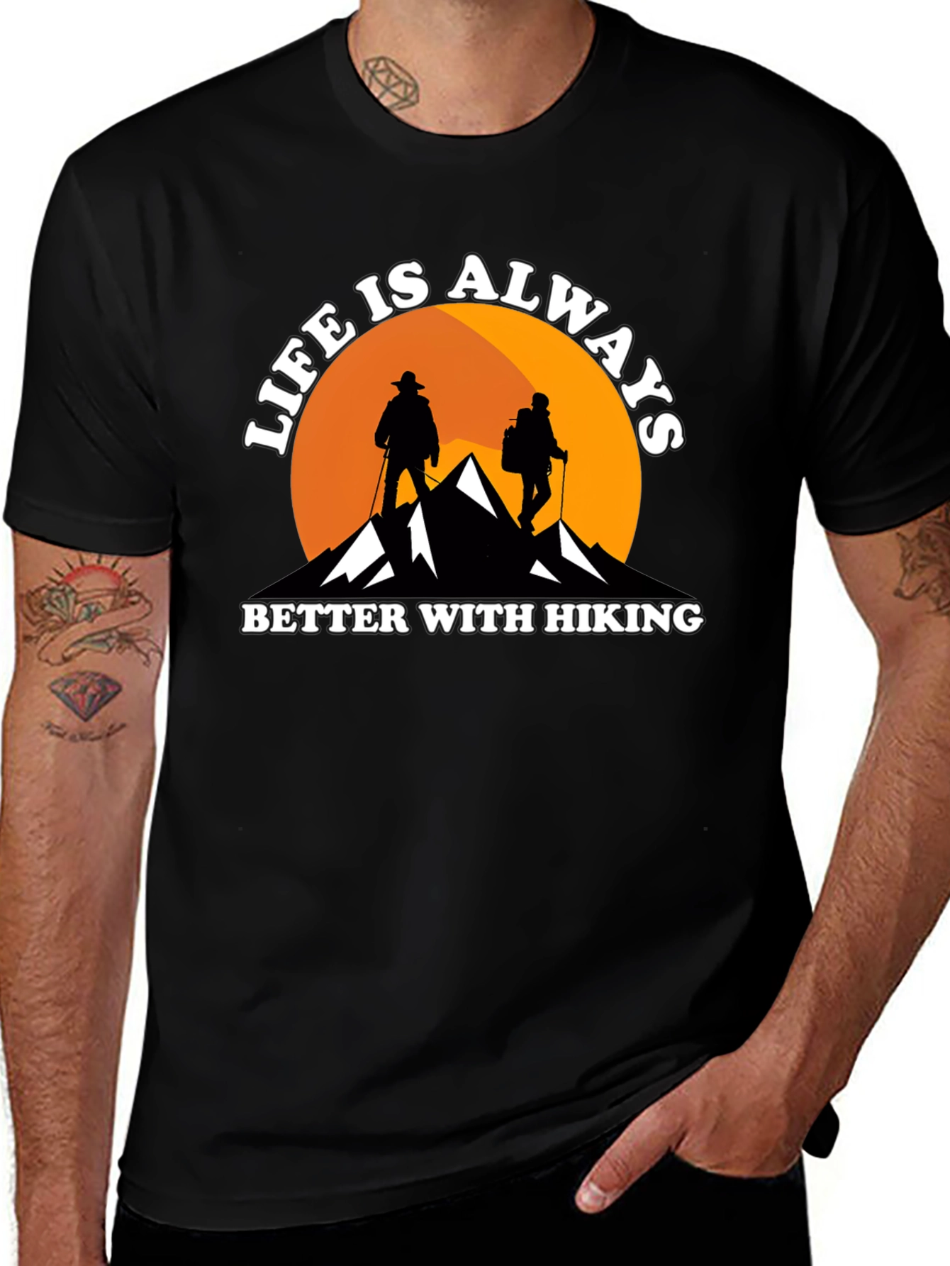 Variant 17 of Hiking Adventure Graphic T-Shirt