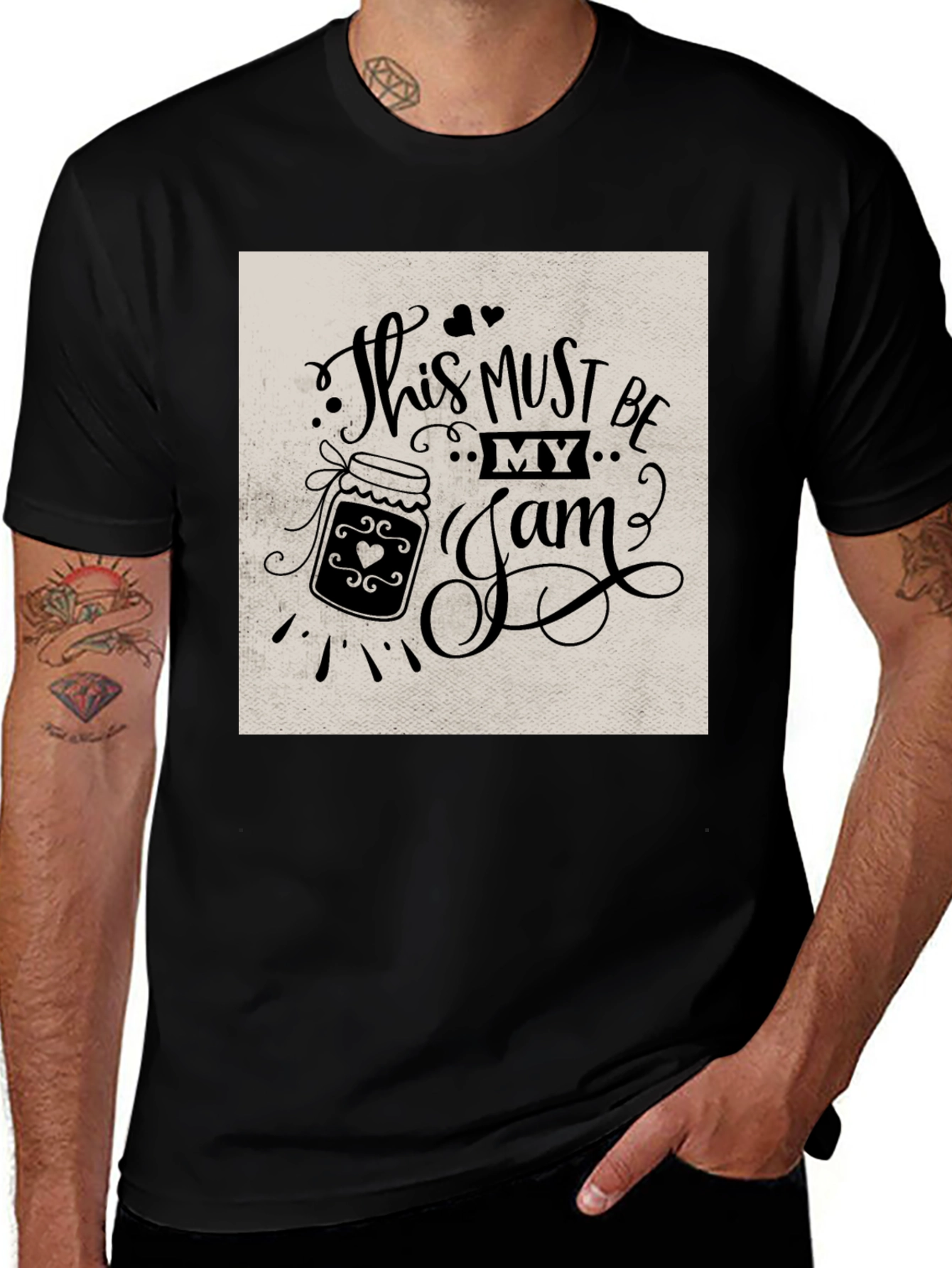 Variant 4 of This Must Be My Jam T-Shirt Funny Foodie Tee