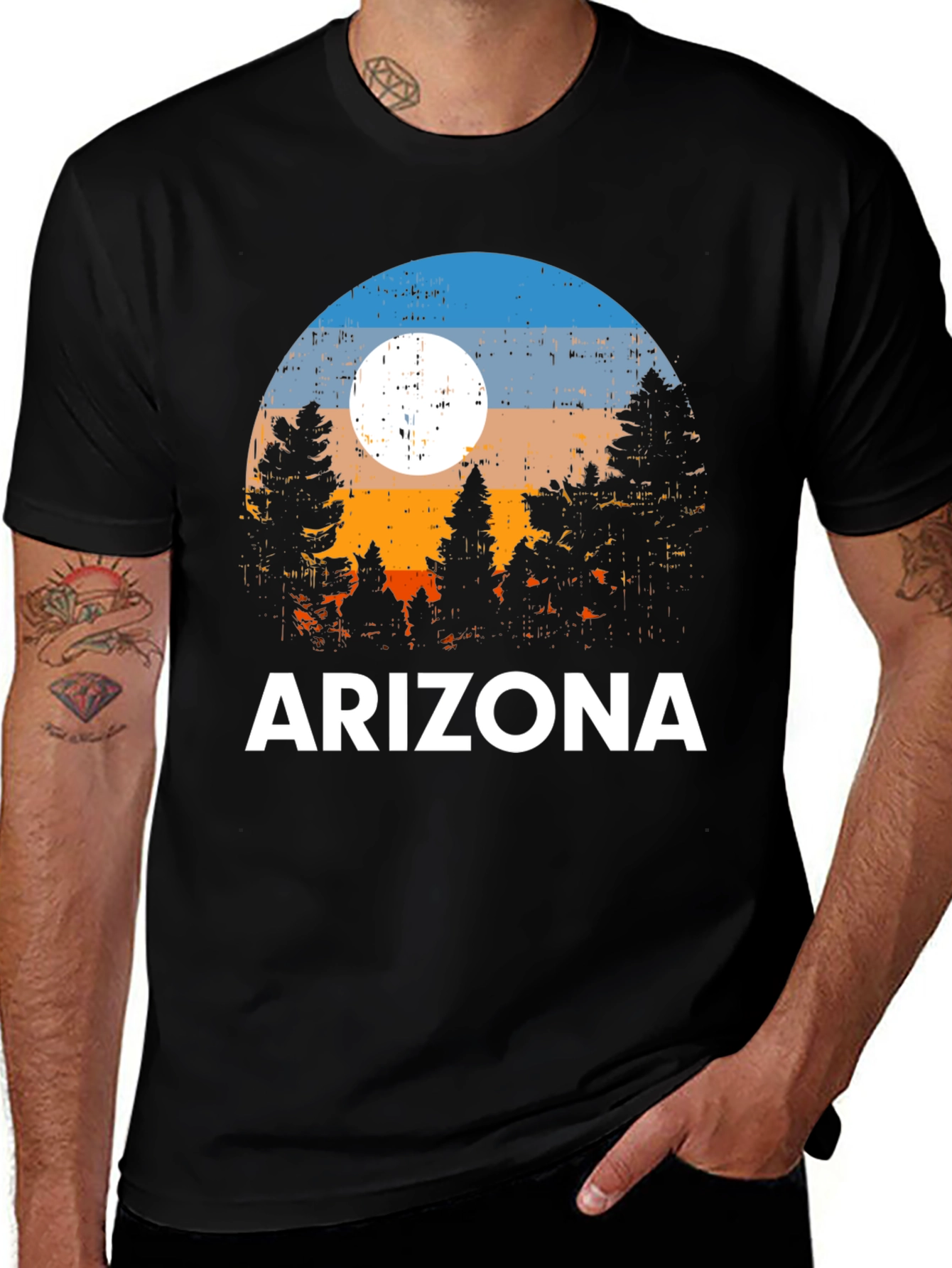 Variant 23 of Arizona Sunset Graphic T-Shirt
